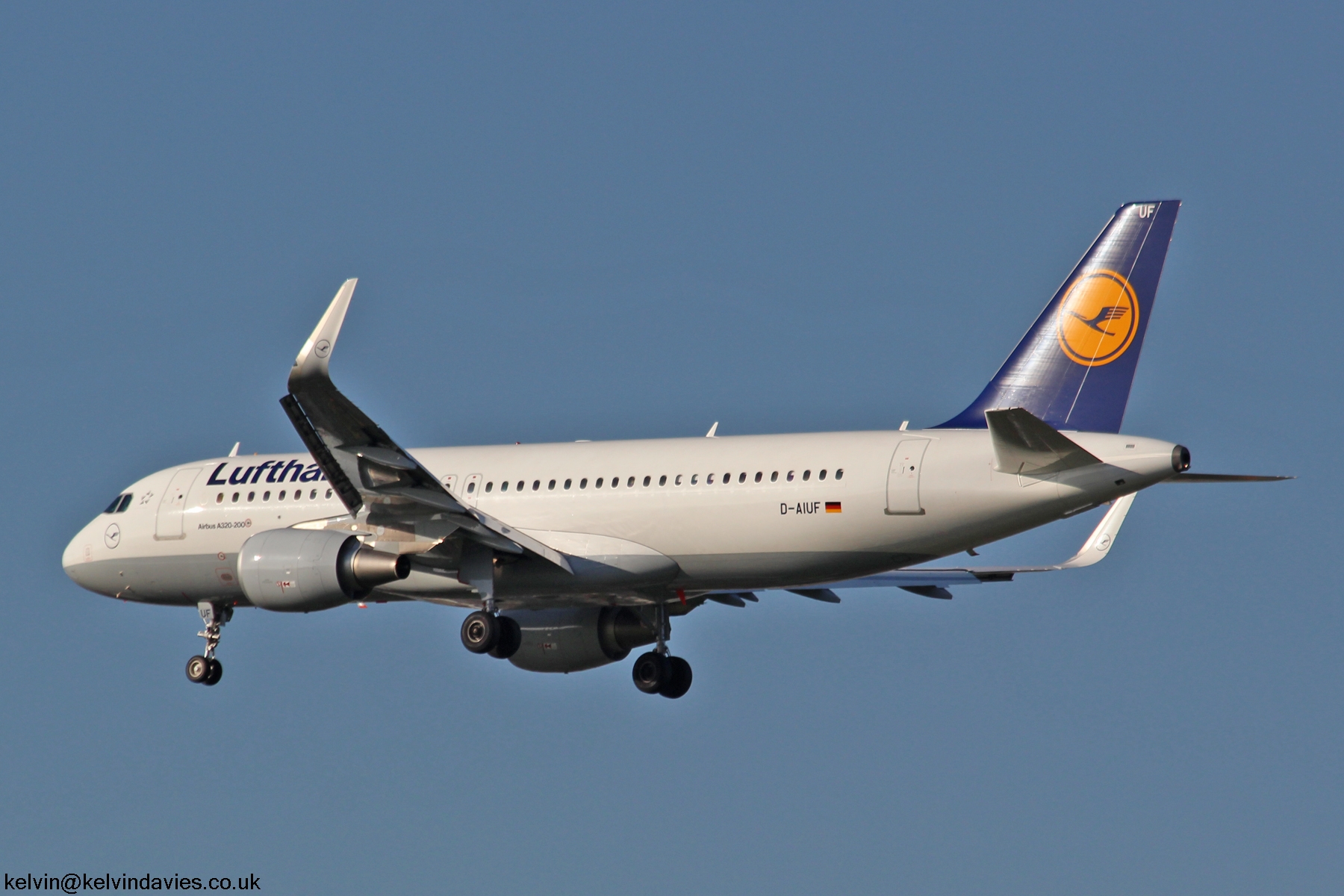 Lufthansa A320 D-AIUF