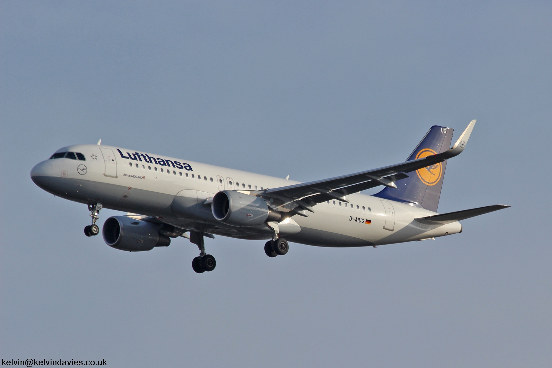 Lufthansa A320 D-AIUG