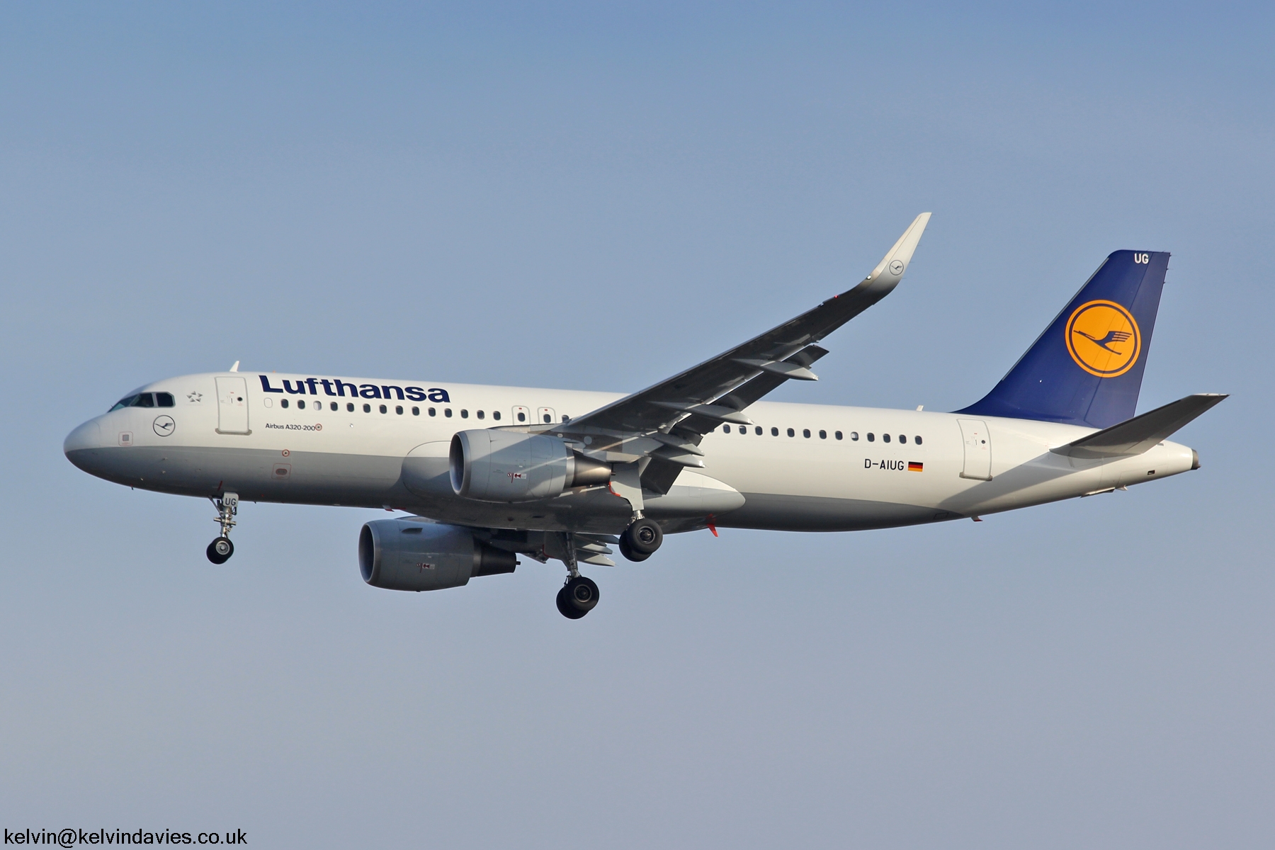 Lufthansa A320 D-AIUG