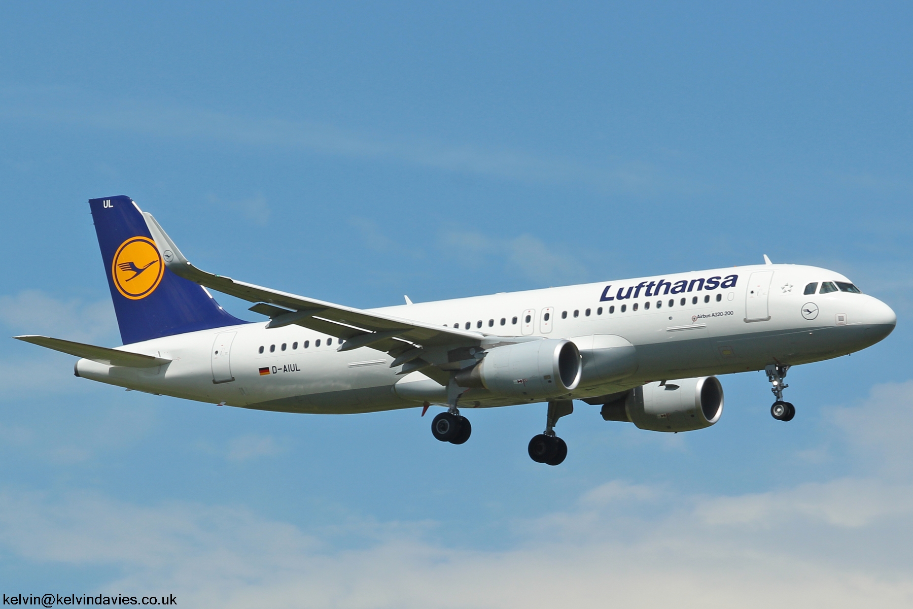 Lufthansa A320 D-AIUL
