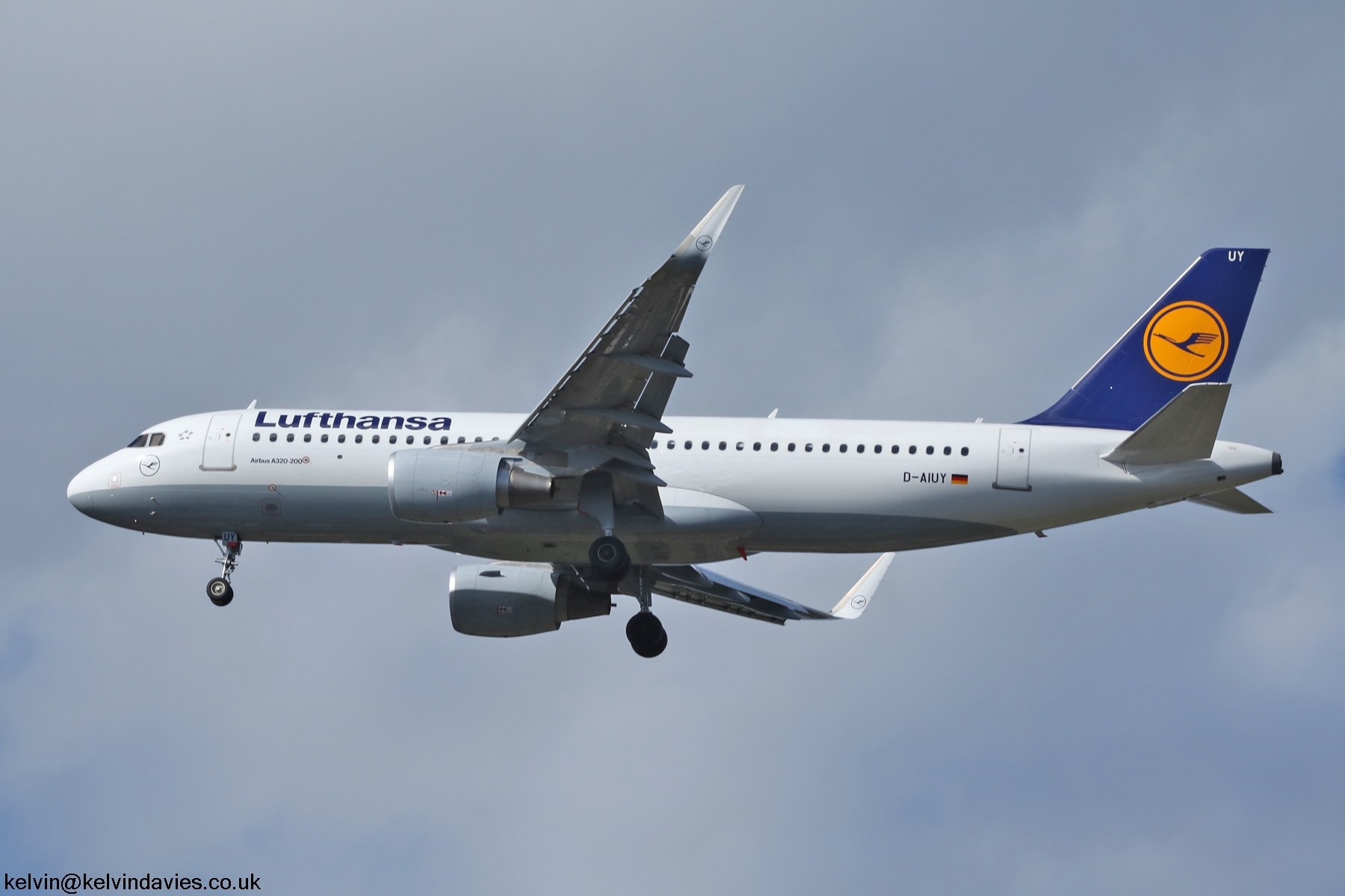 Lufthansa A320 D-AIUY
