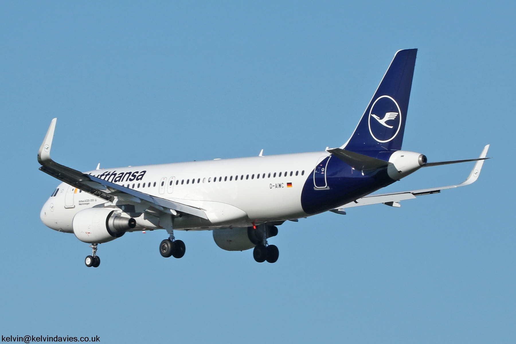 Lufthansa A320 D-AIWC