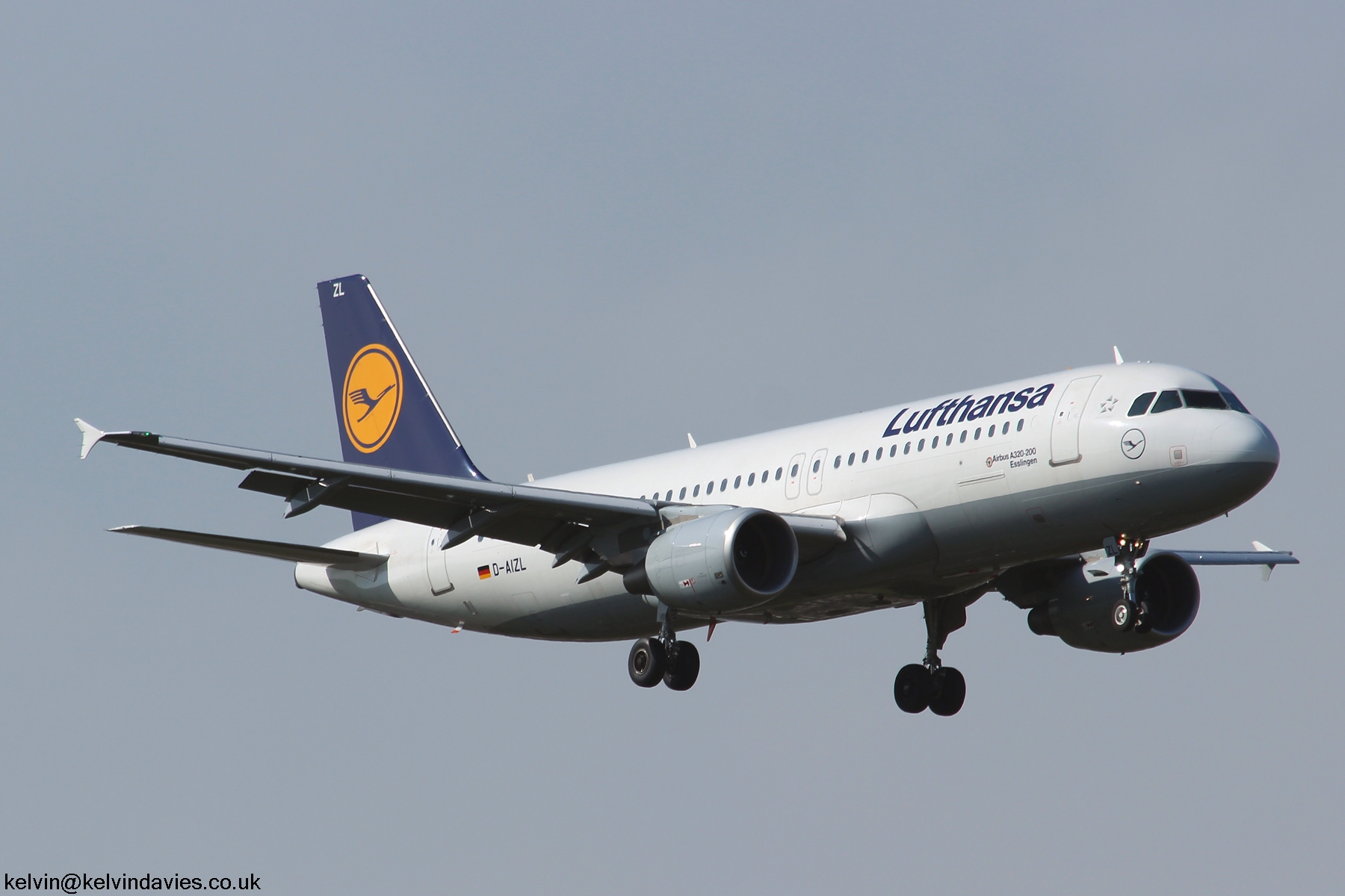 Lufthansa A320 D-AIZL