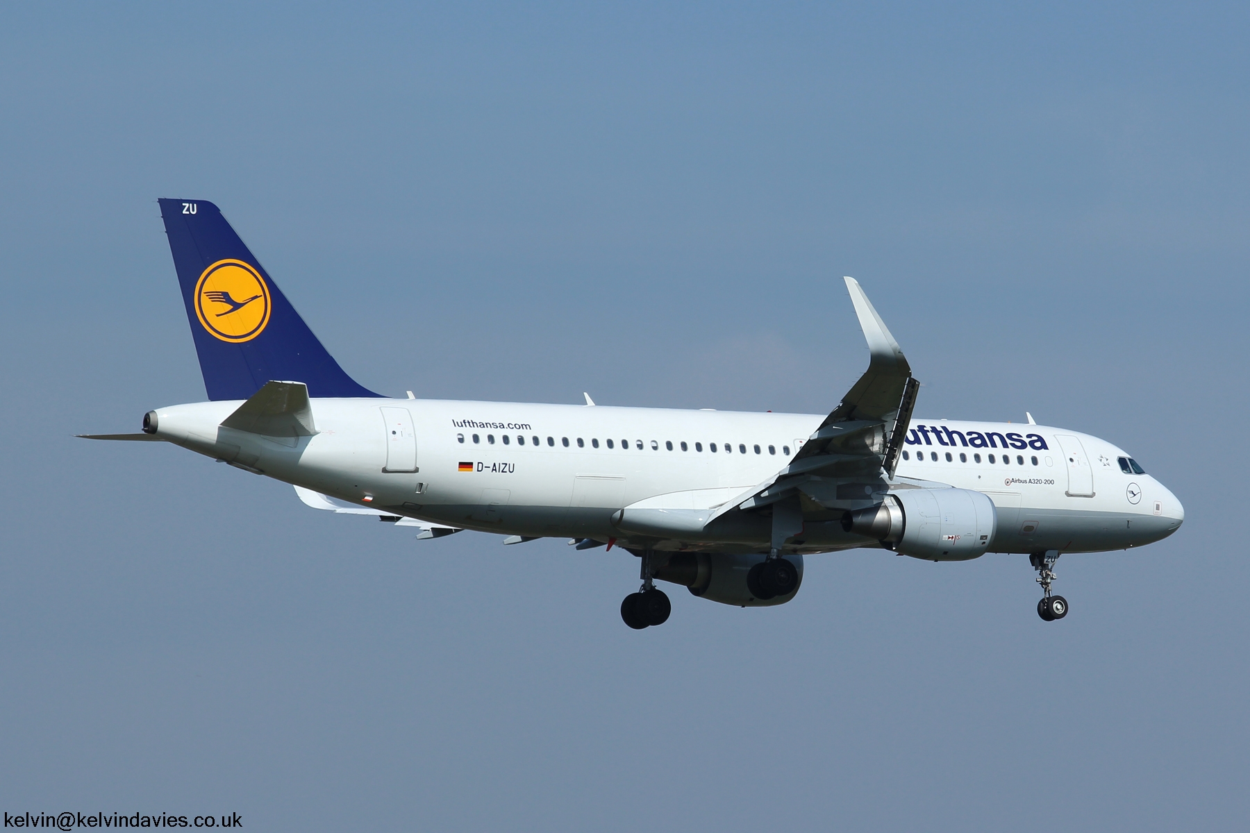 Lufthansa A320 D-AIZU