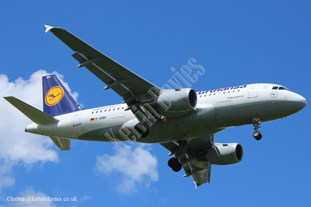 Lufthansa A319 D-AIBH