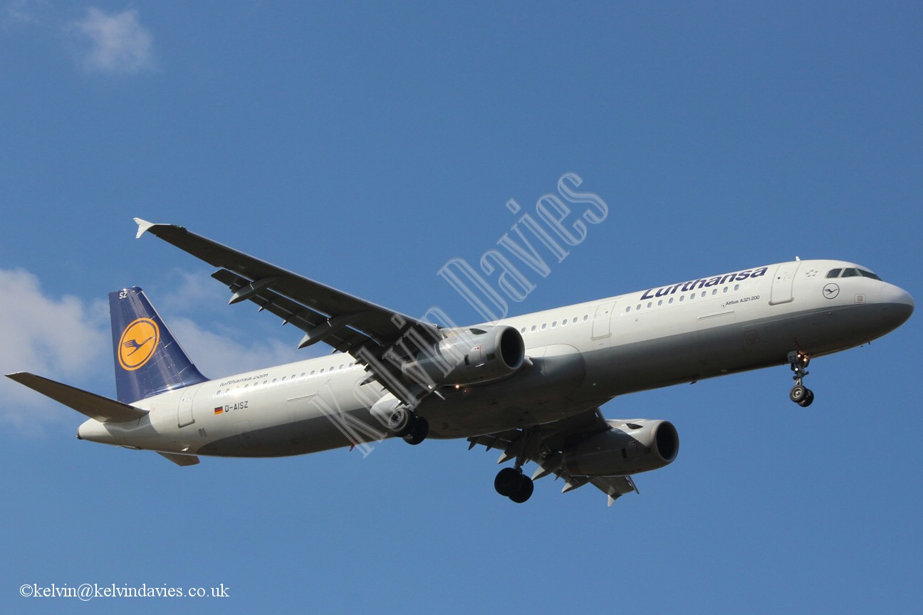 Lufthansa A321 D-AISZ