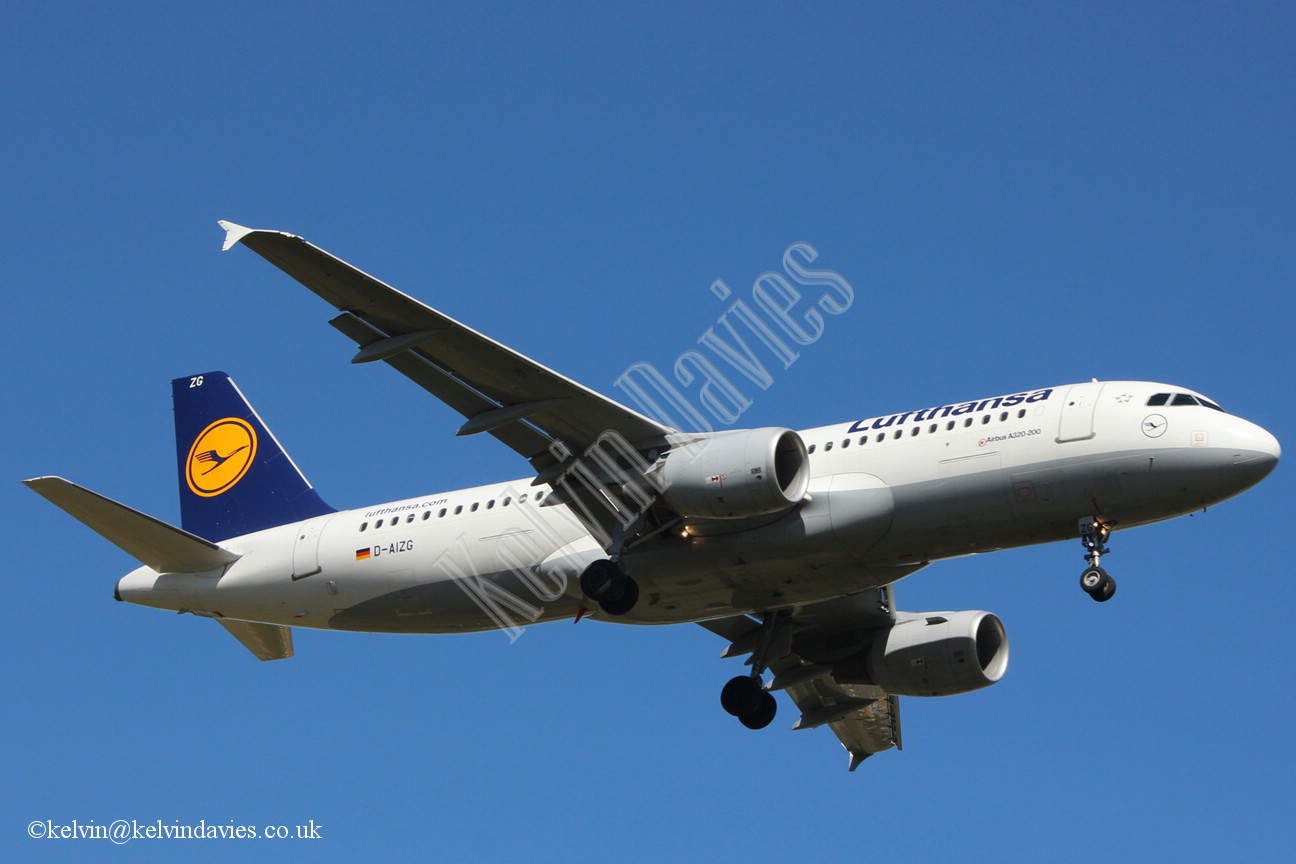 Lufthansa A320 D-AIZG