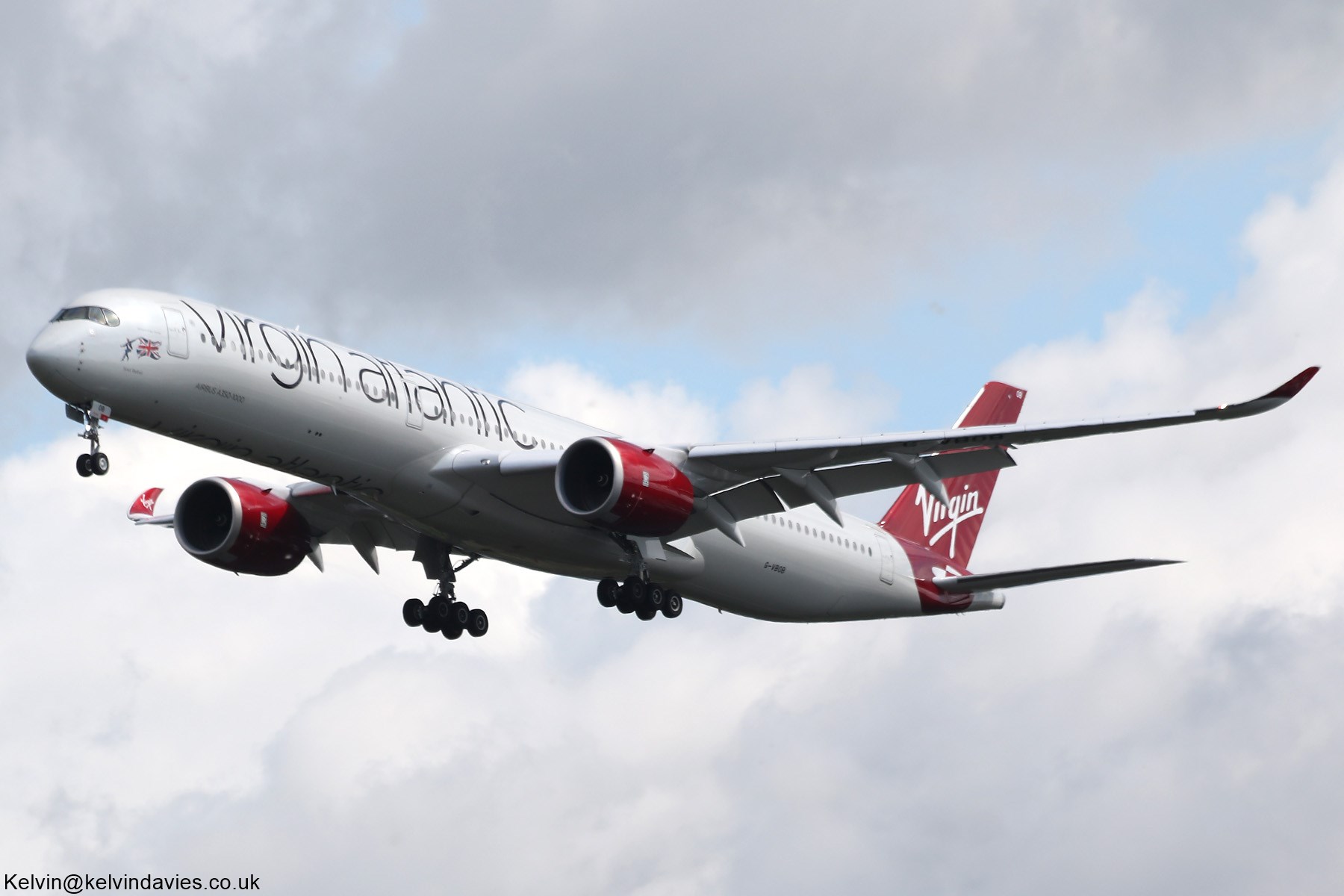 Virgin Atlantic Airways A350 G-VBOB