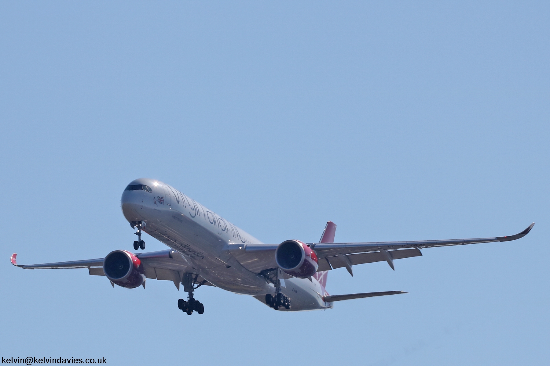 Virgin Atlantic A350 G-VJAM