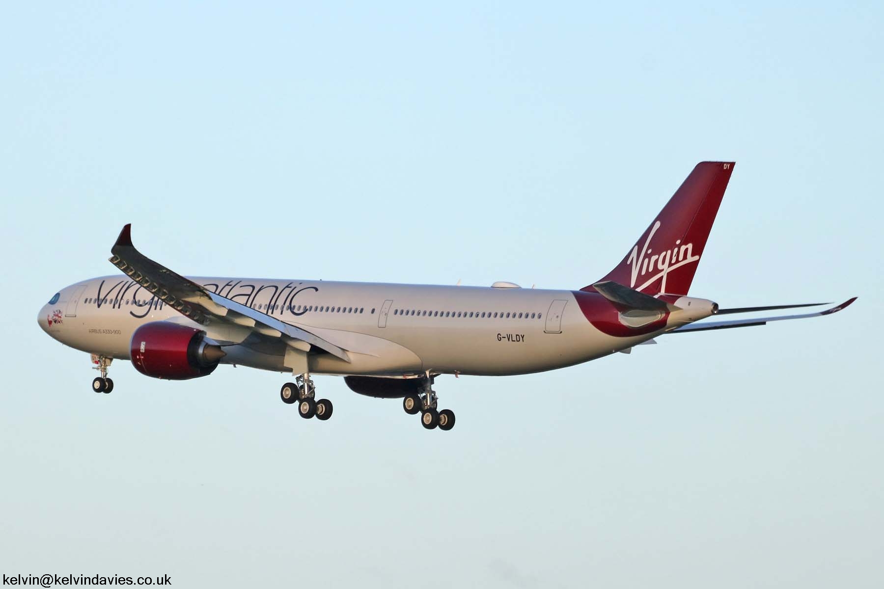 Virgin Atlantic A330 G-VLDY