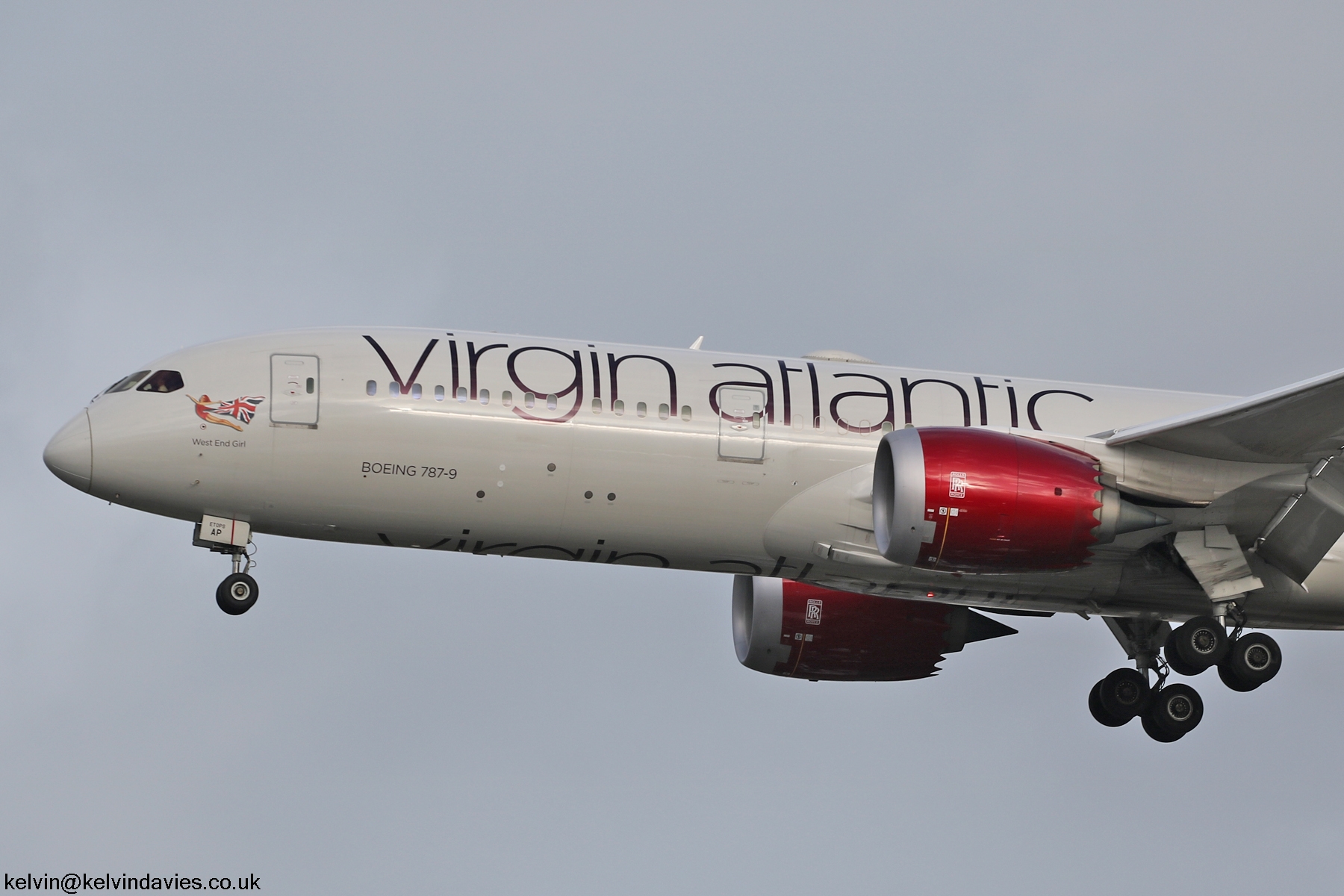 Virgin Atlantic 787 G-VMAP