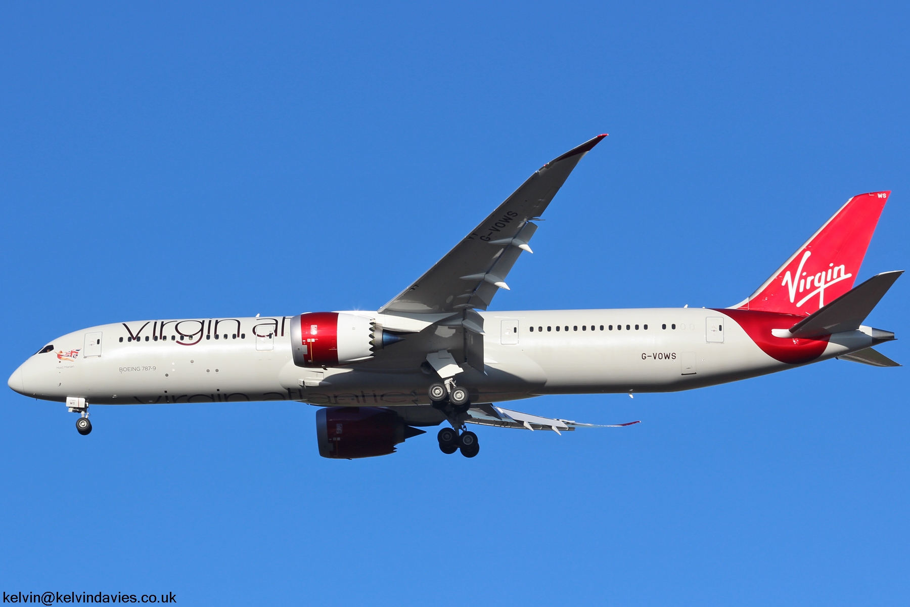 Virgin Atlantic 787 G-VOWS