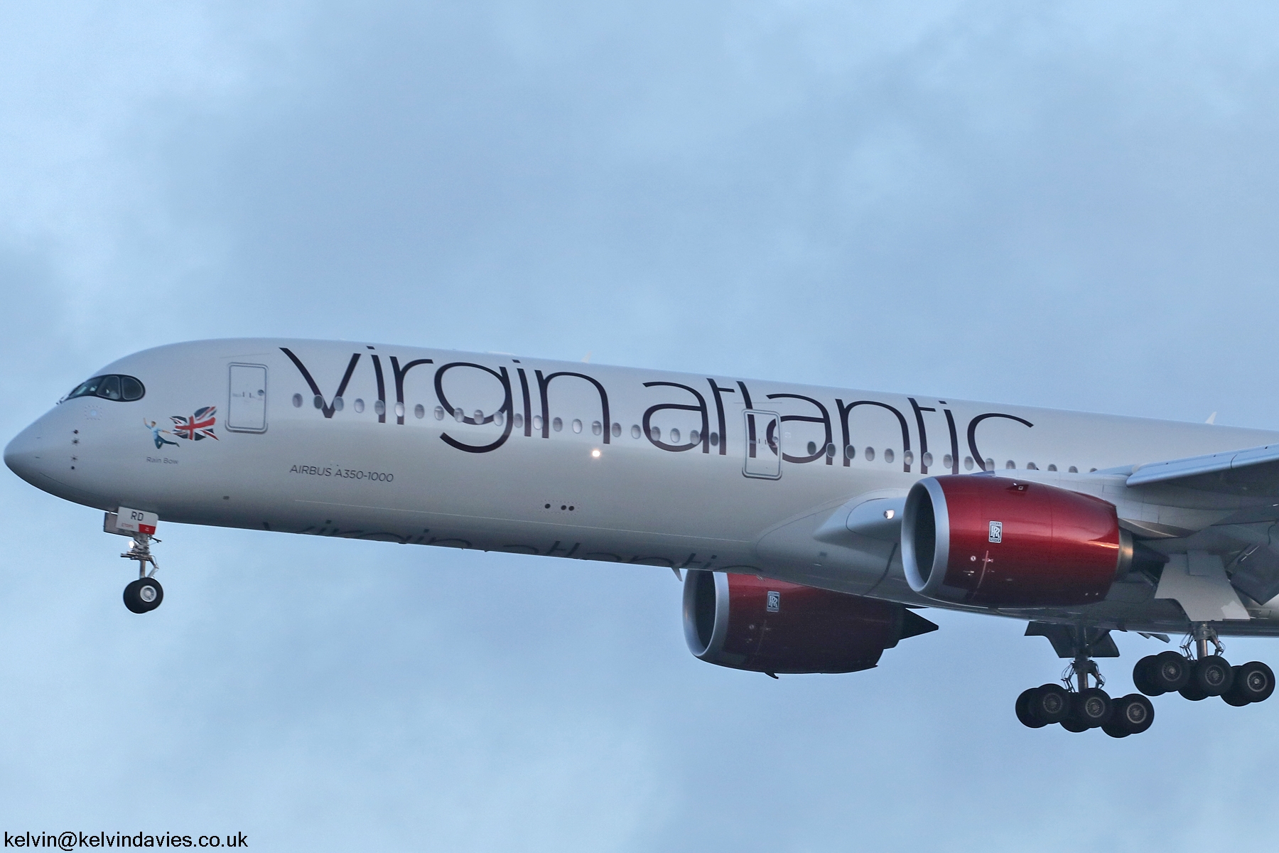 Virgin Atlantic A350 G-VPRD