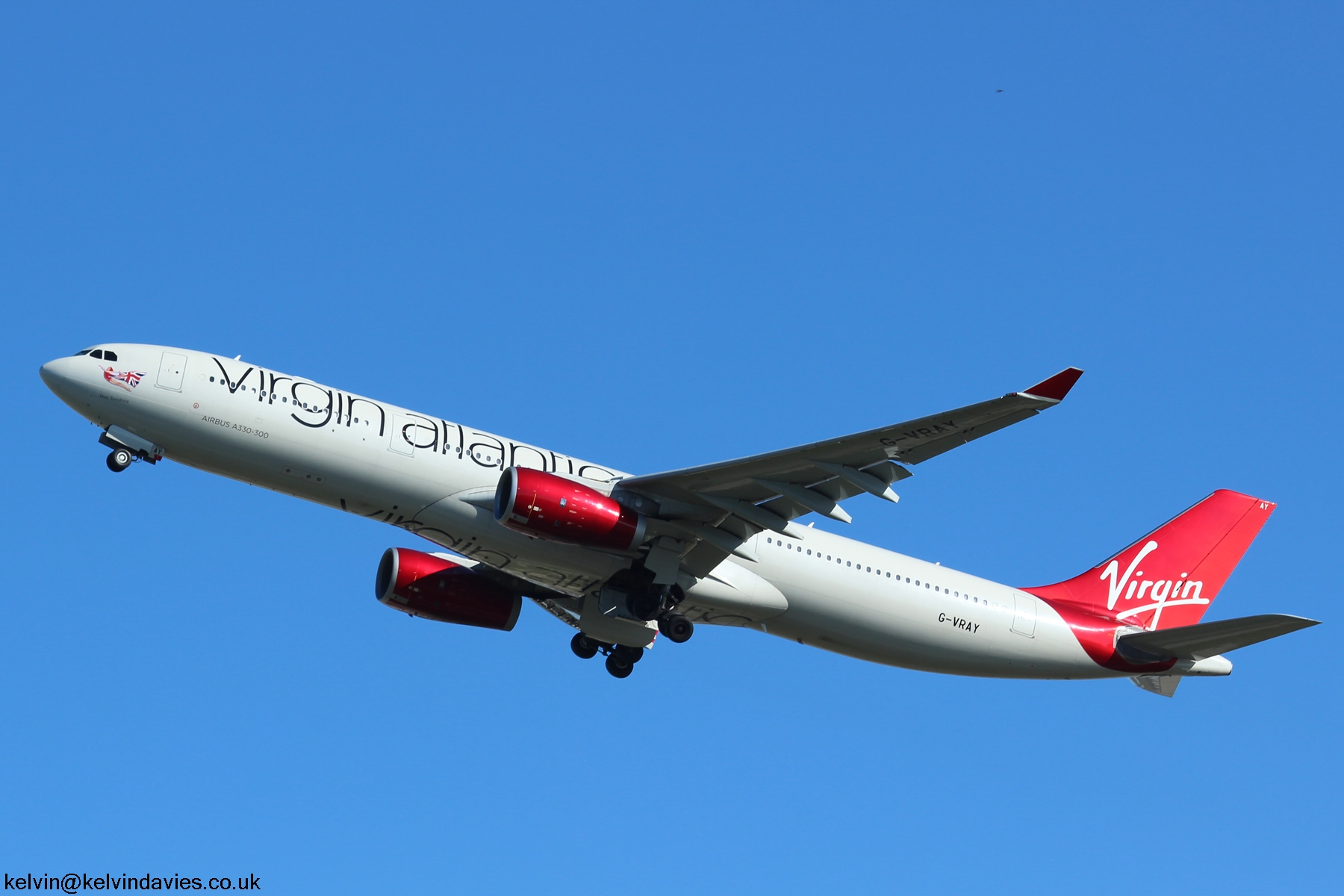 Virgin Atlantic A330 G-VRAY