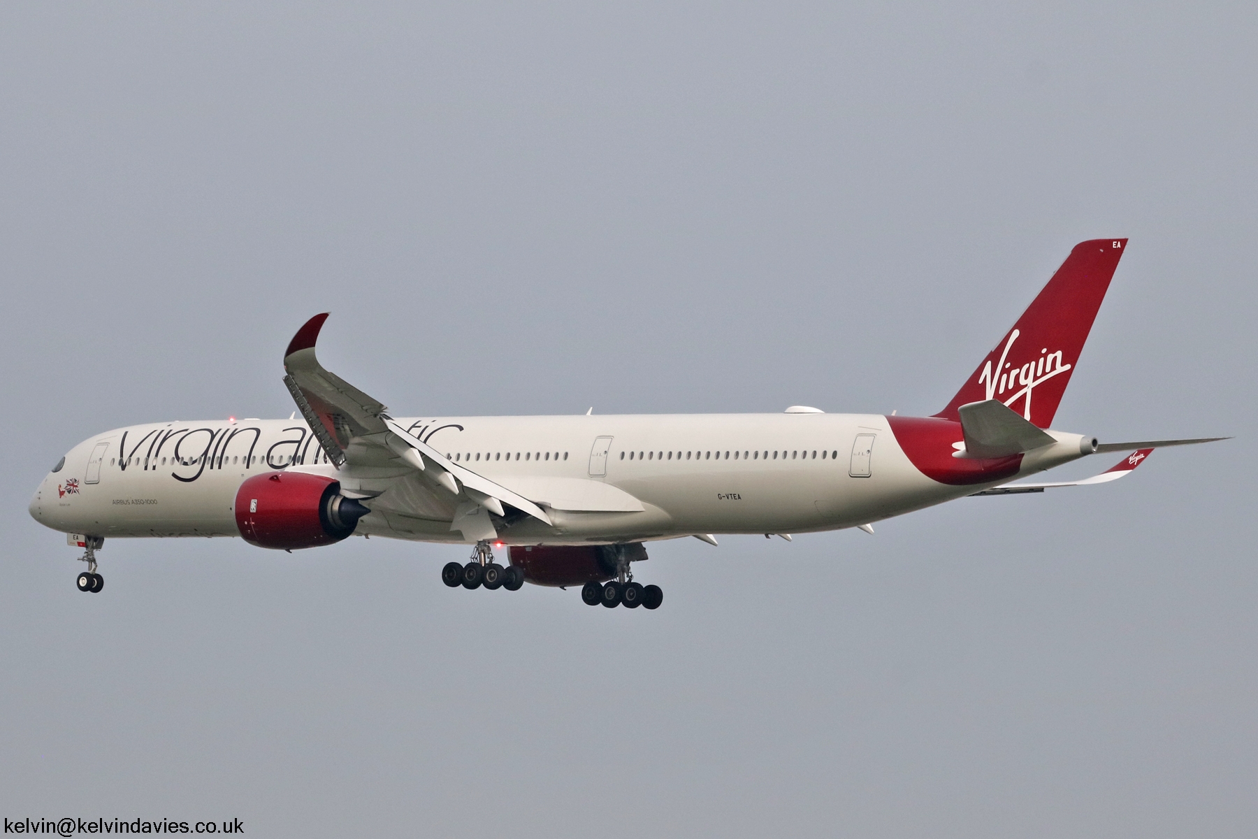Virgin Atlantic A350 G-VTEA