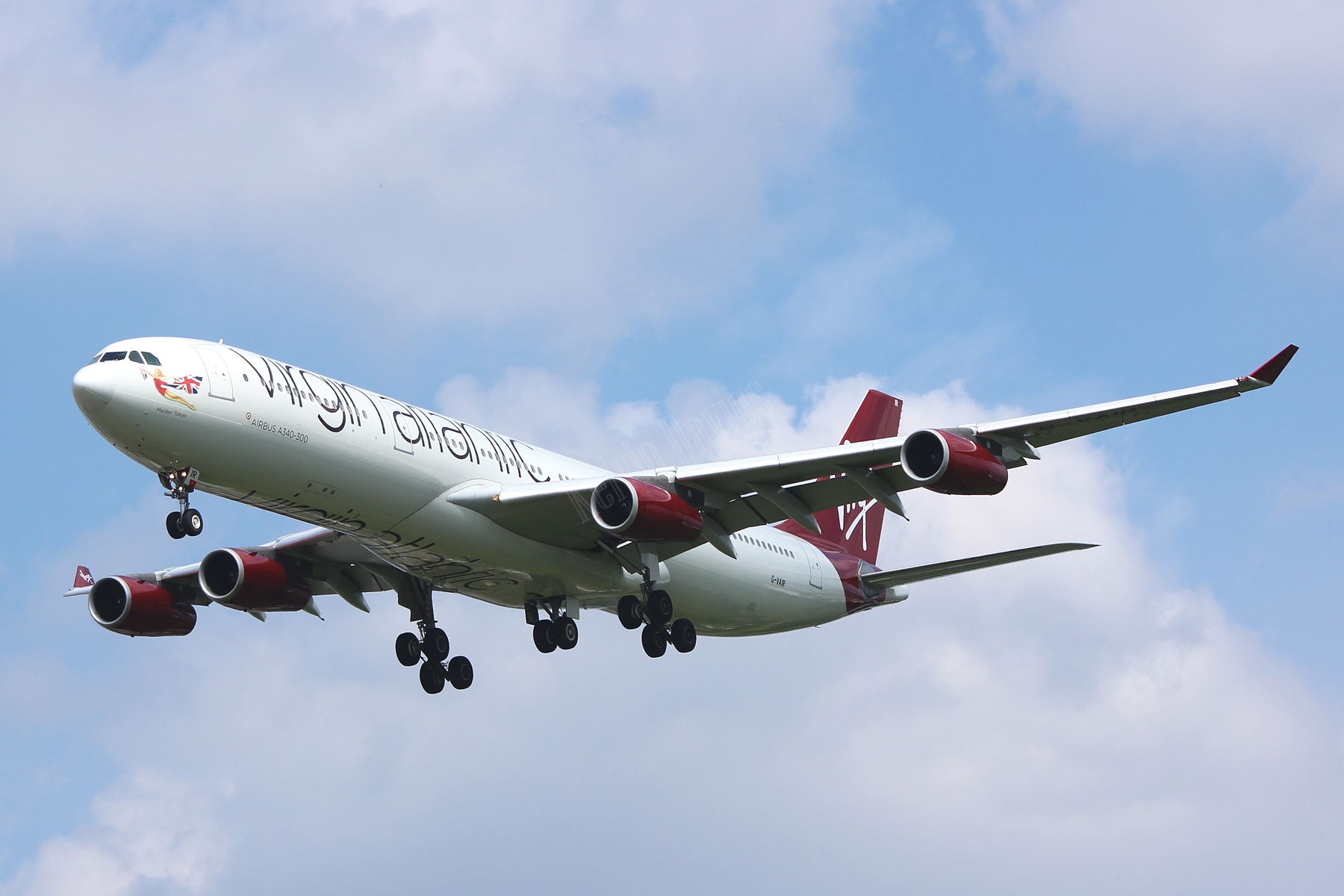 Virgin Atlantic A340 G-VAIR