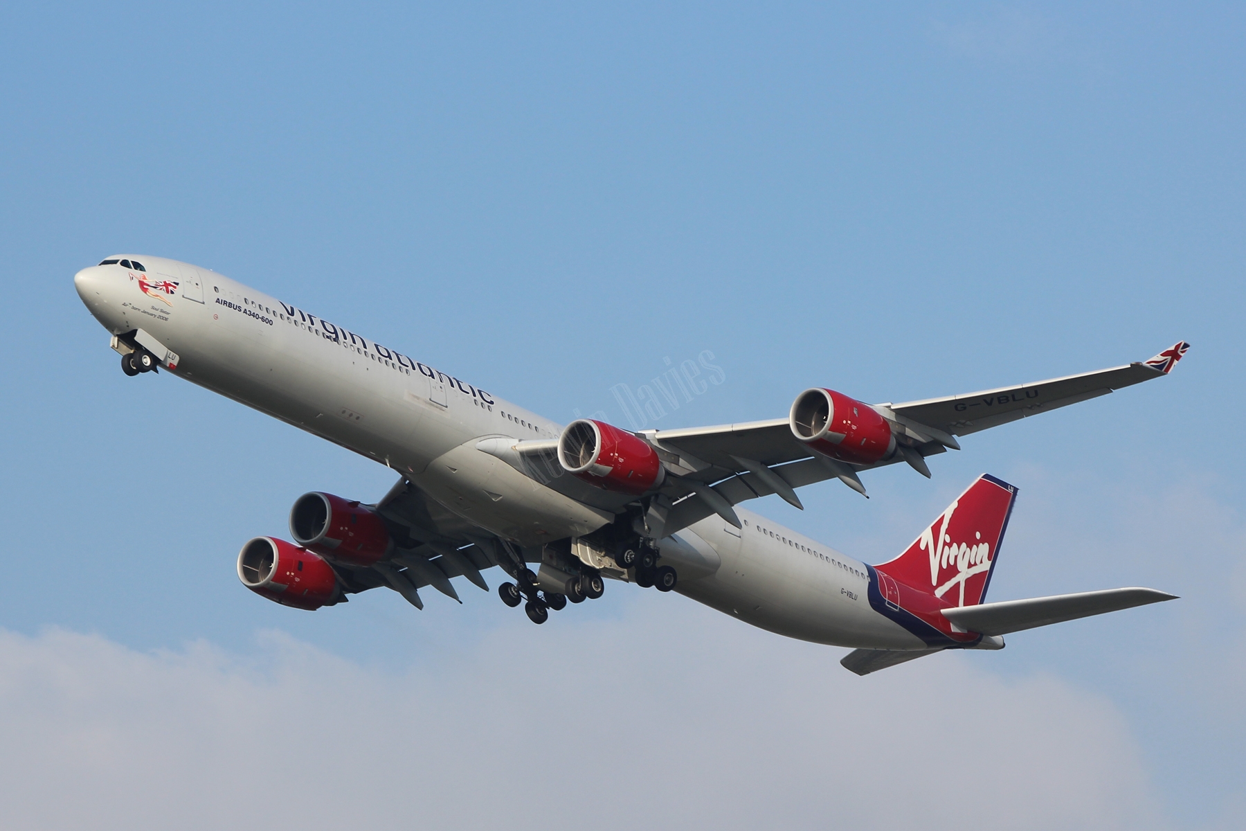 Virgin Atlantic A340 G-VBLU