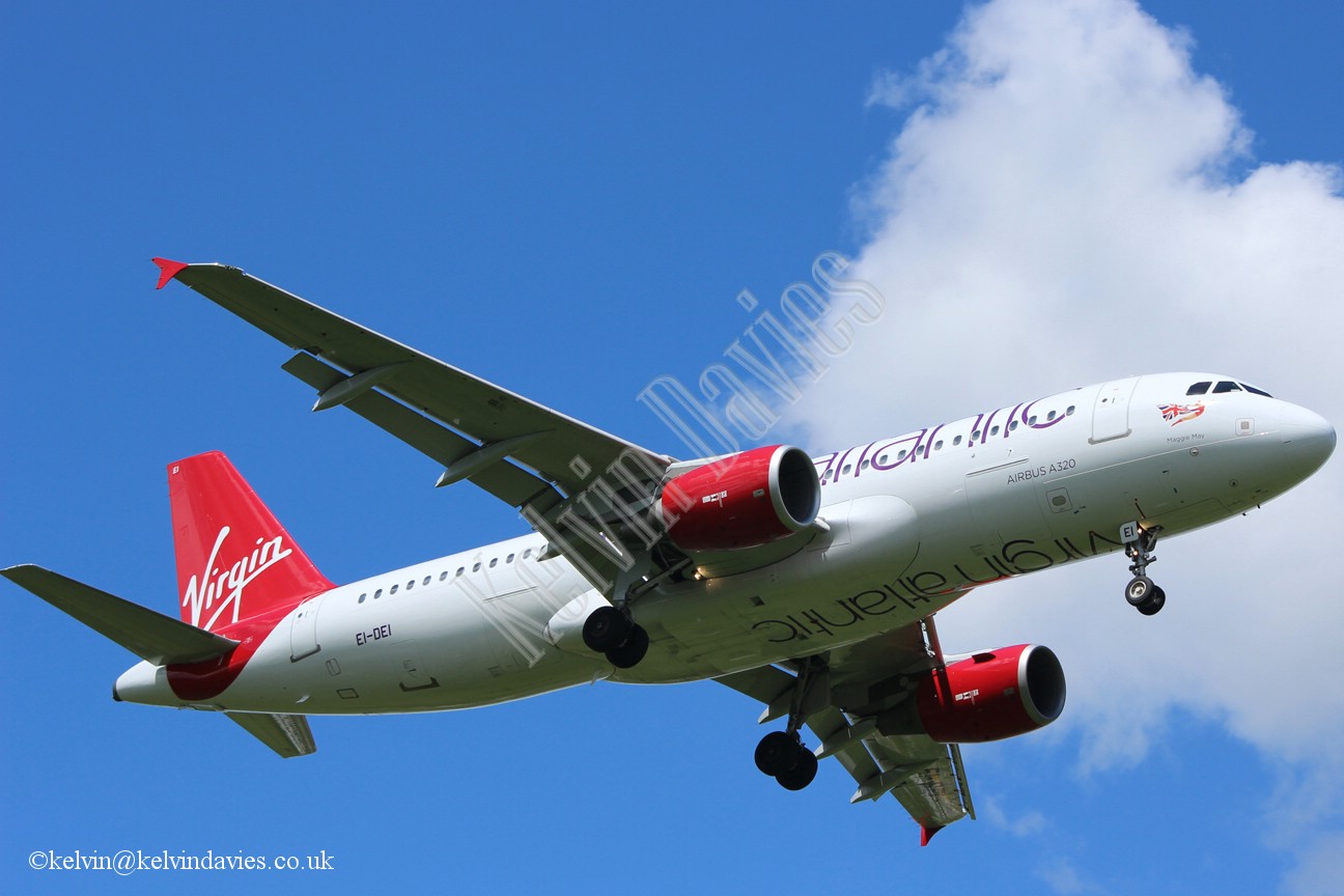 Virgin Atlantic A320 EI-DEI