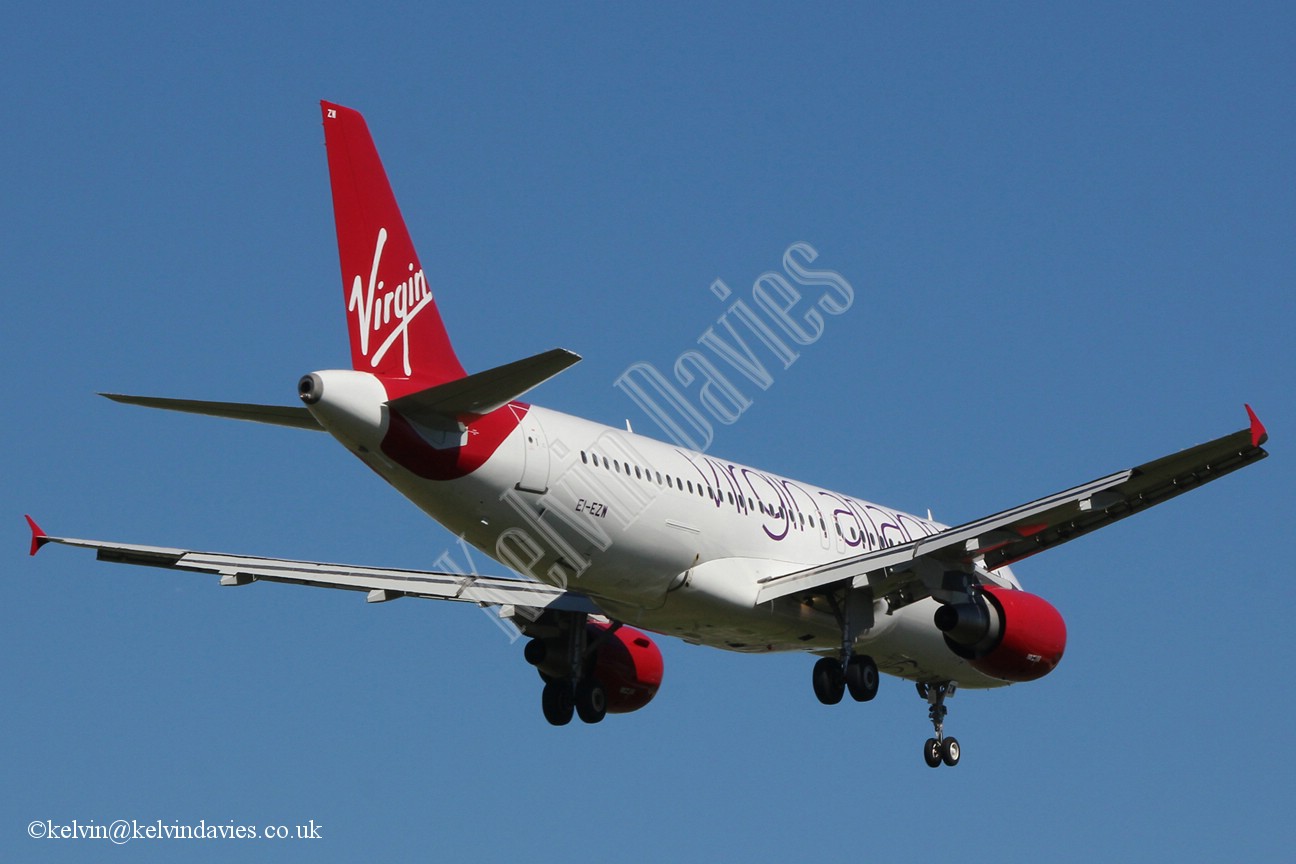 Virgin Atlantic A320 EI-EZW