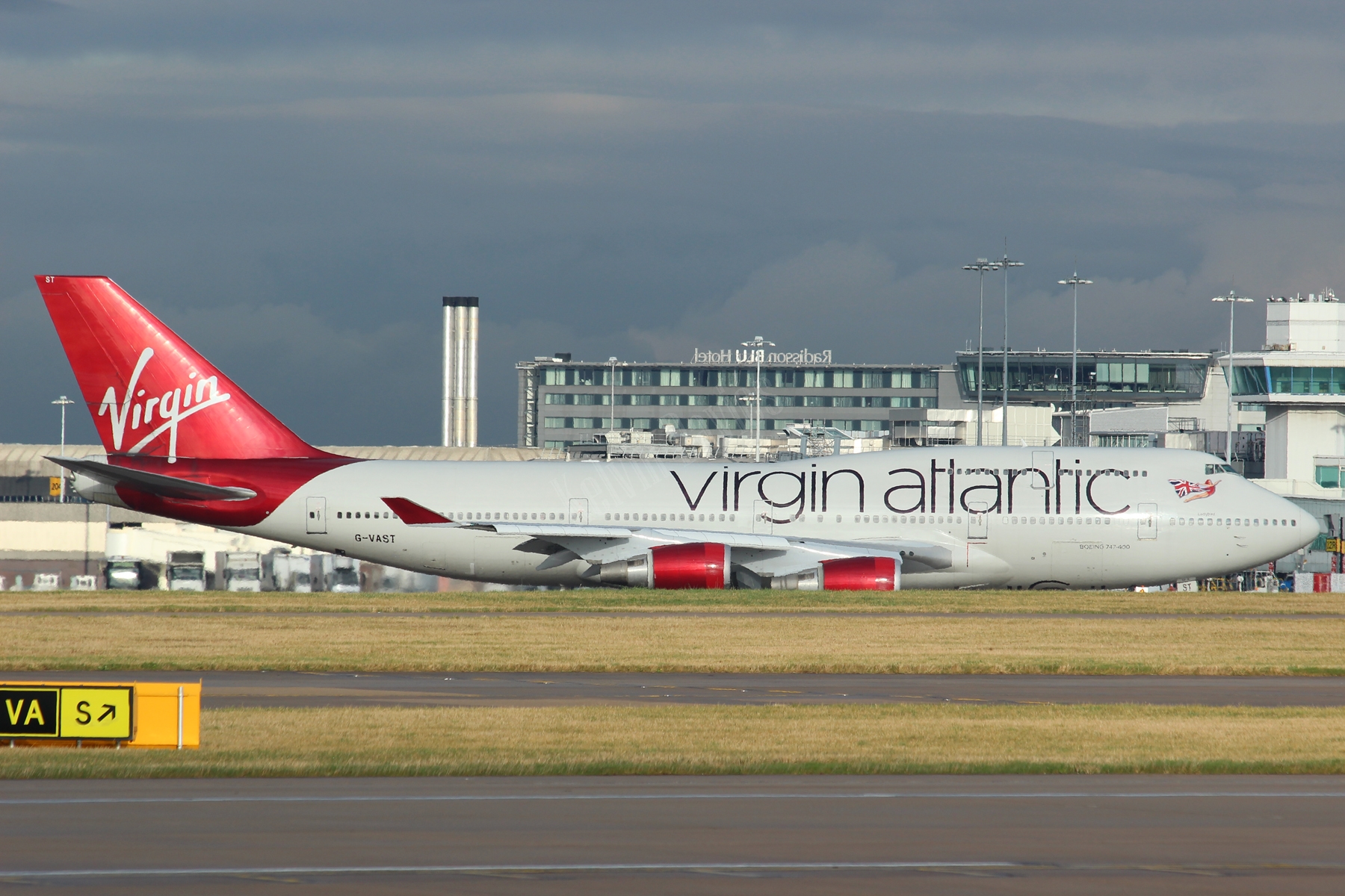 Virgin Atlantic 747 G-VAST