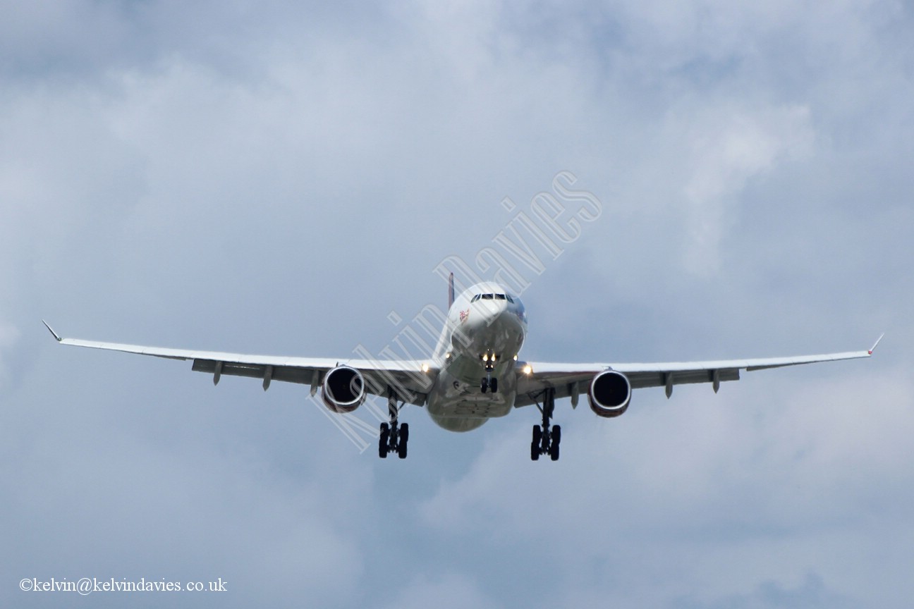 Virgin Atlantic A330 G-VGBR