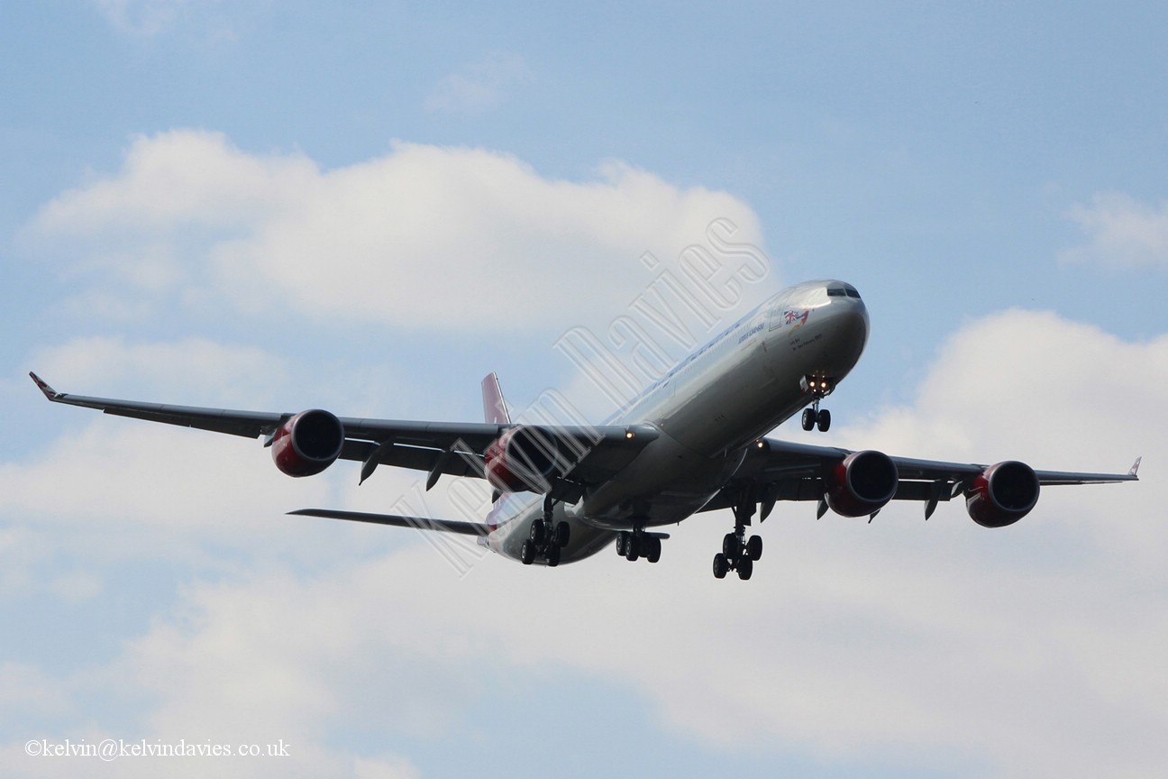 Virgin Atlantic A340 G-VBUG