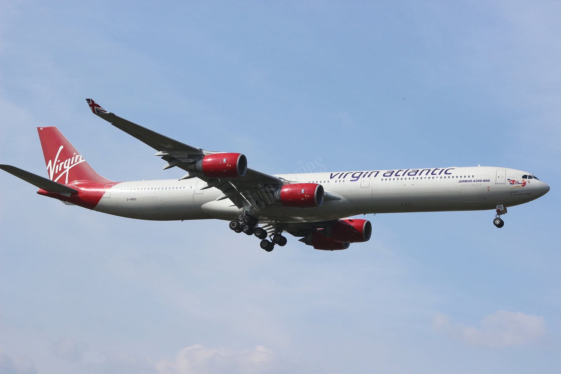 Virgin Atlantic A340 G-VBUG