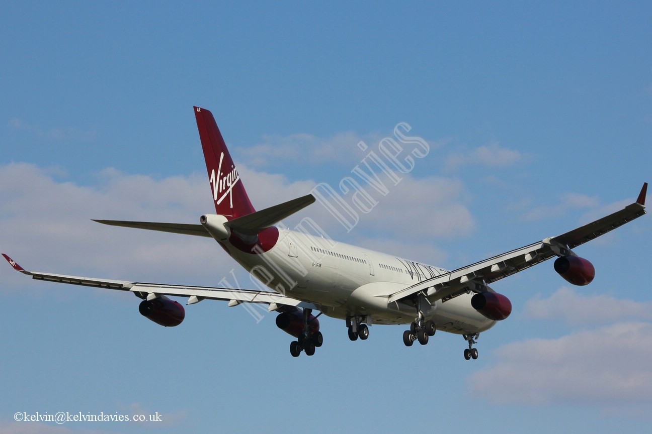 Virgin Atlantic A340 G-VFAR