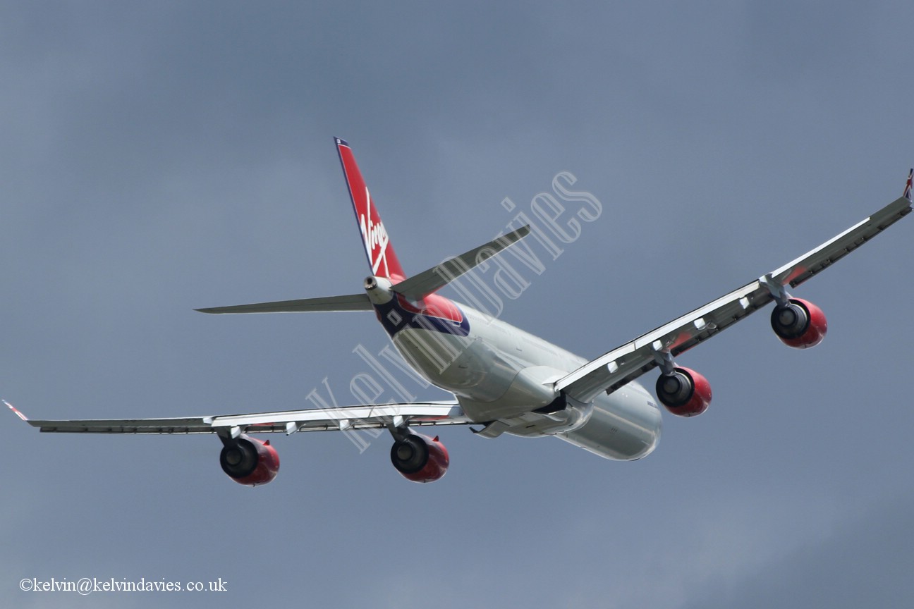 Virgin Atlantic A340 G-VGOA