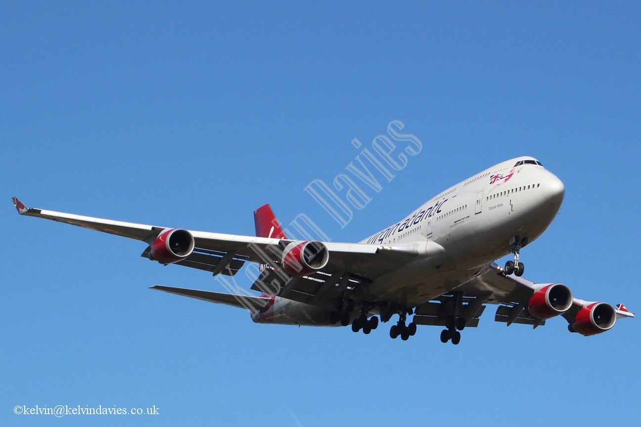 Virgin Atlantic 747 G-VHOT