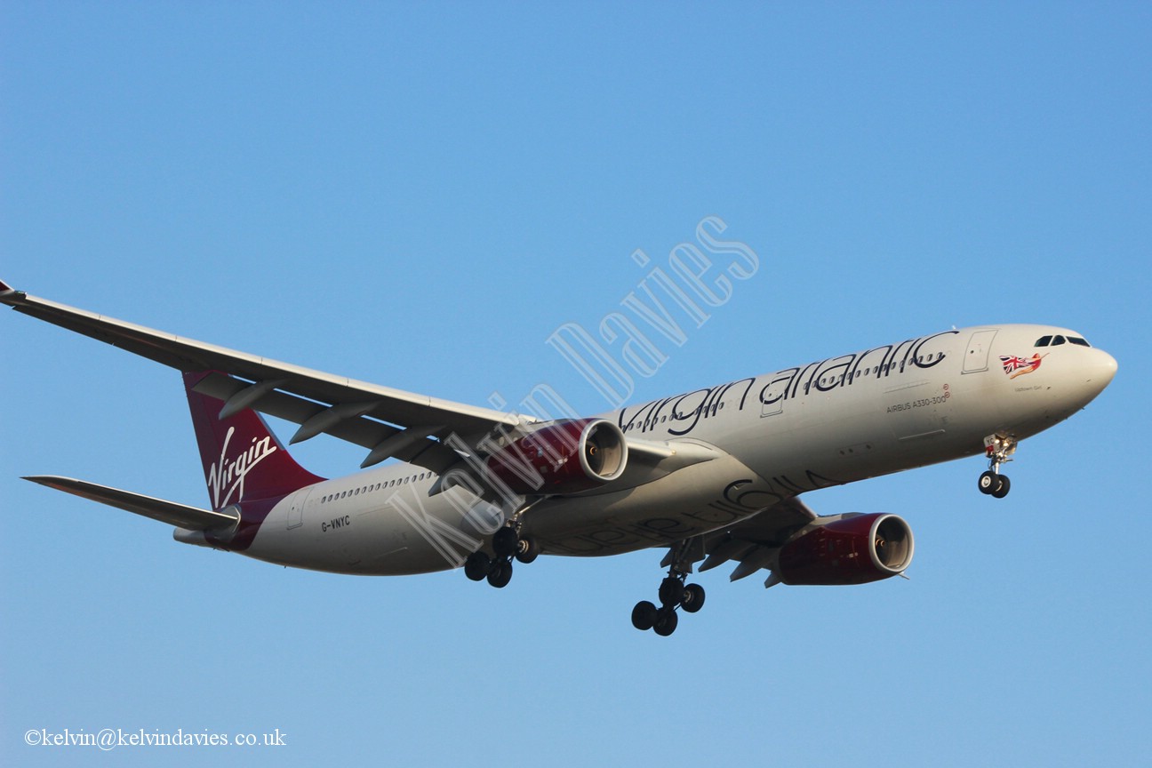 Virgin Atlantic A330 G-VNYC