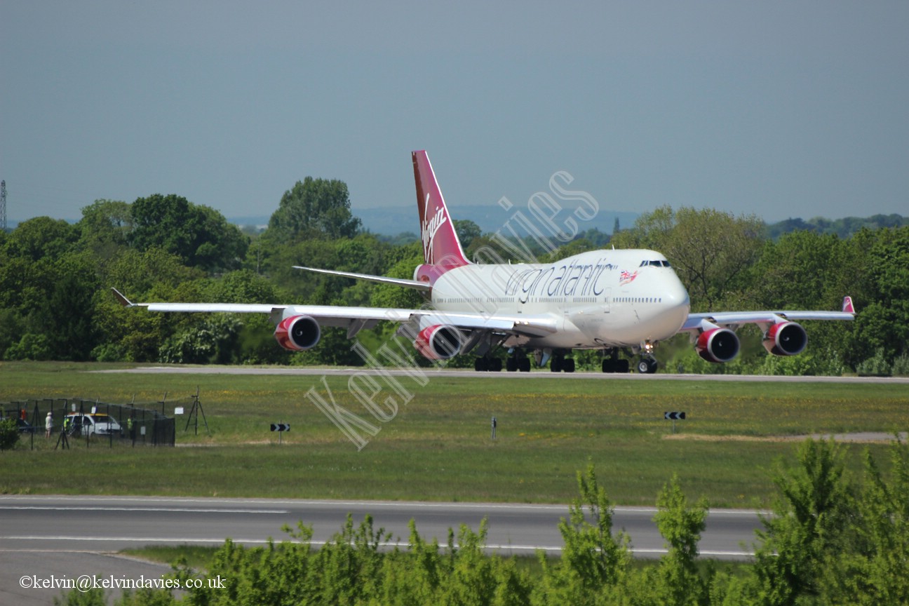 Virgin Atlantic 747 G-VROM