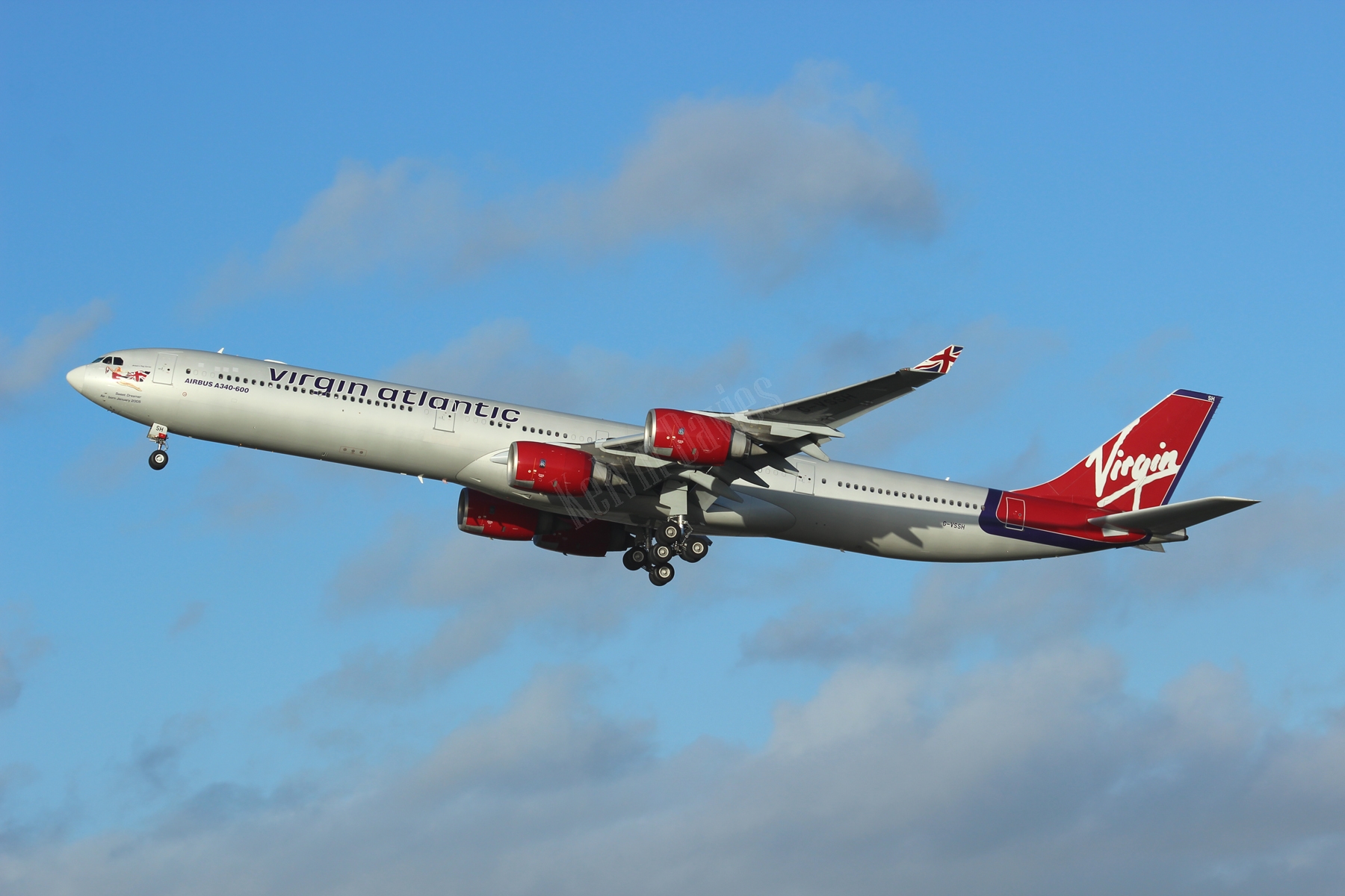 Virgin Atlantic A340 G-VSSH
