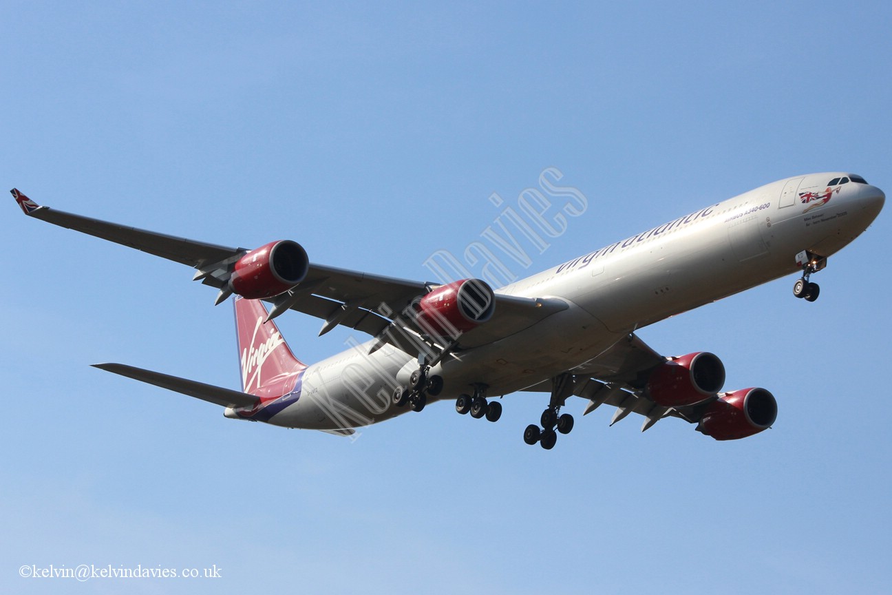 Virgin Atlantic A340 G-VWKD