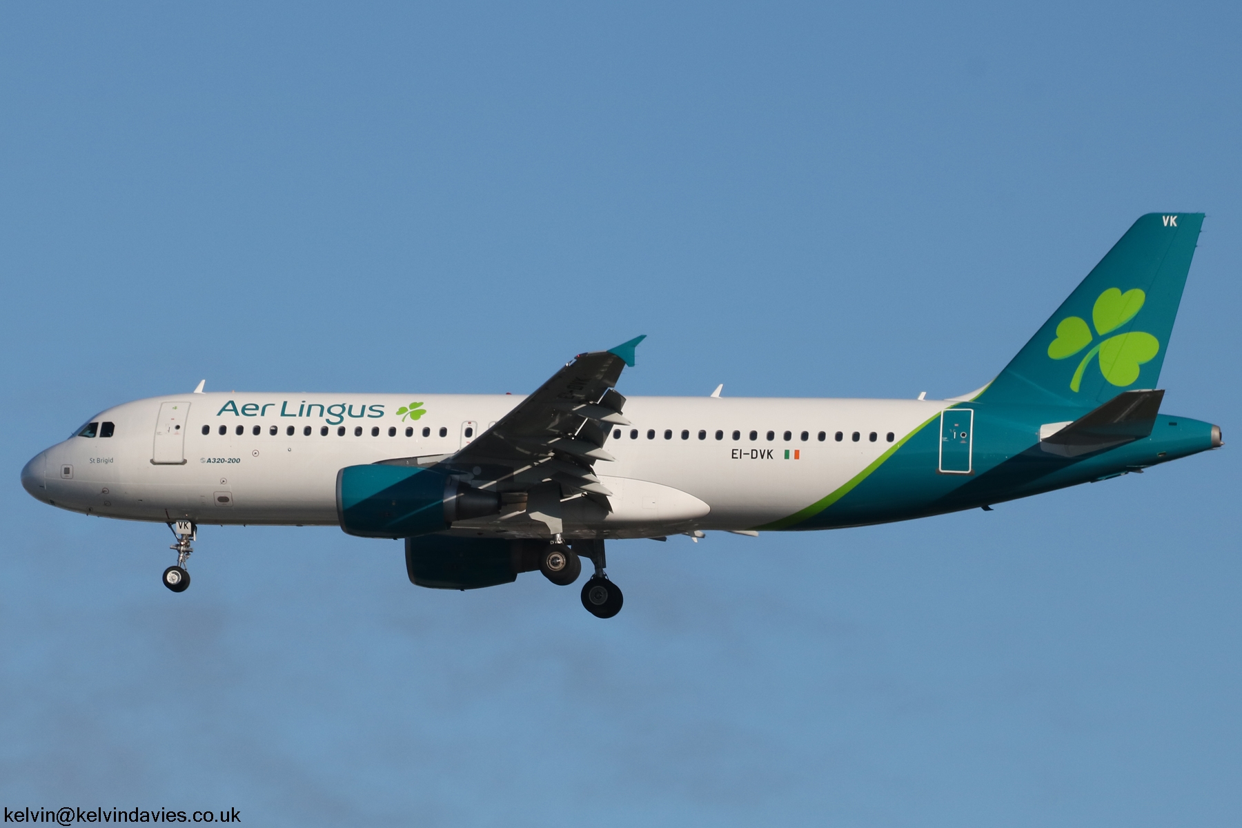 Aer Lingus A320 EI-DVK