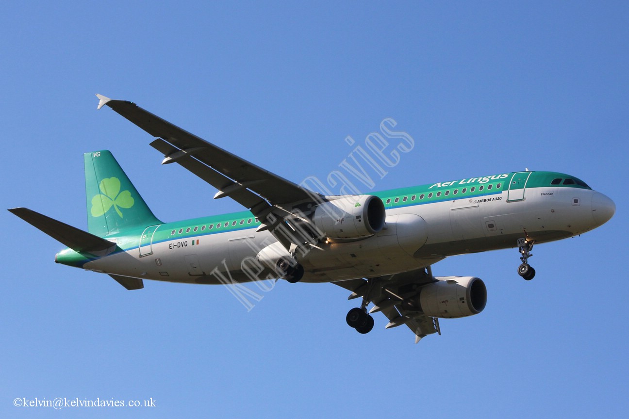 Aer Lingus A320 EI-DVG