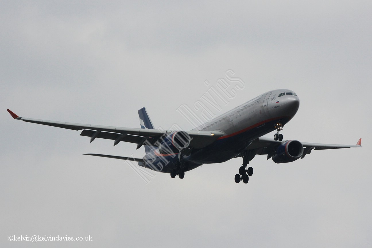 Aeroflot A330 VQ-BQY