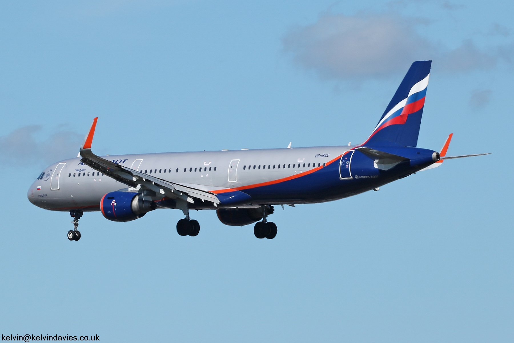 Aeroflot A321 VP-BAE
