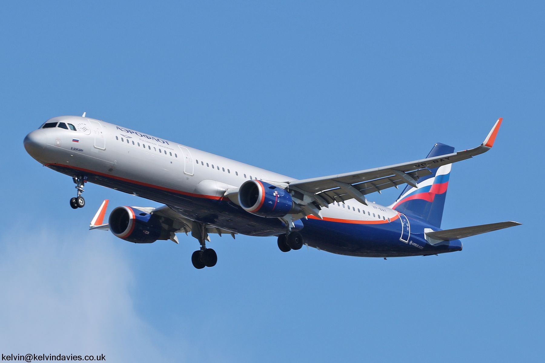 Aeroflot A321 VP-BAY