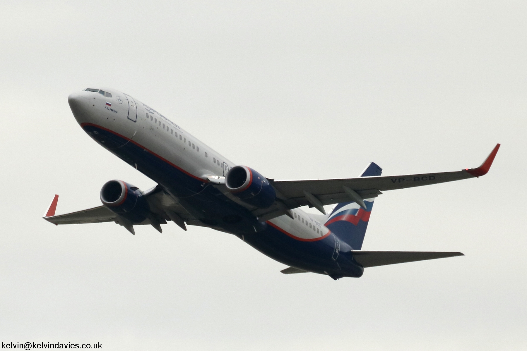 Aeroflot 737NG VP-BCD