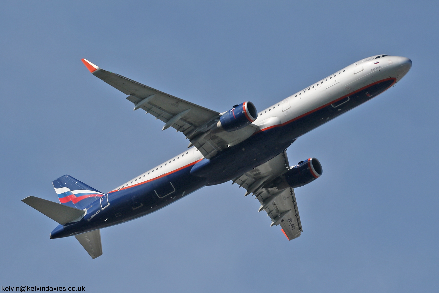 Aeroflot A321 VP-BFX