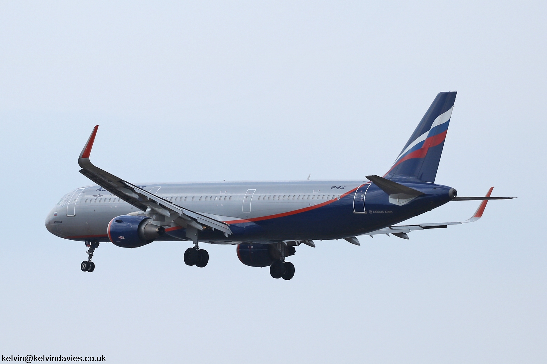 Aeroflot A321 VP-BJX