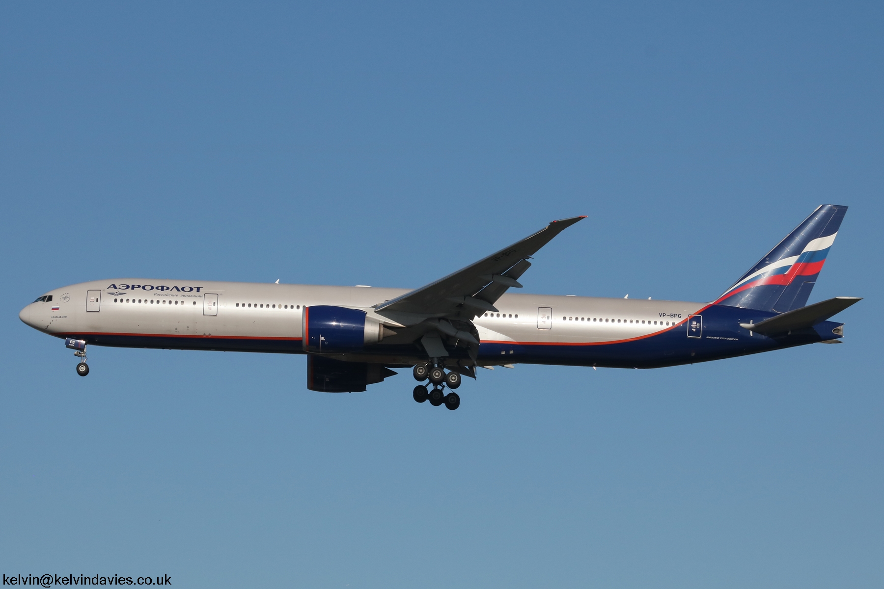 Aeroflot 777 VP-BPG