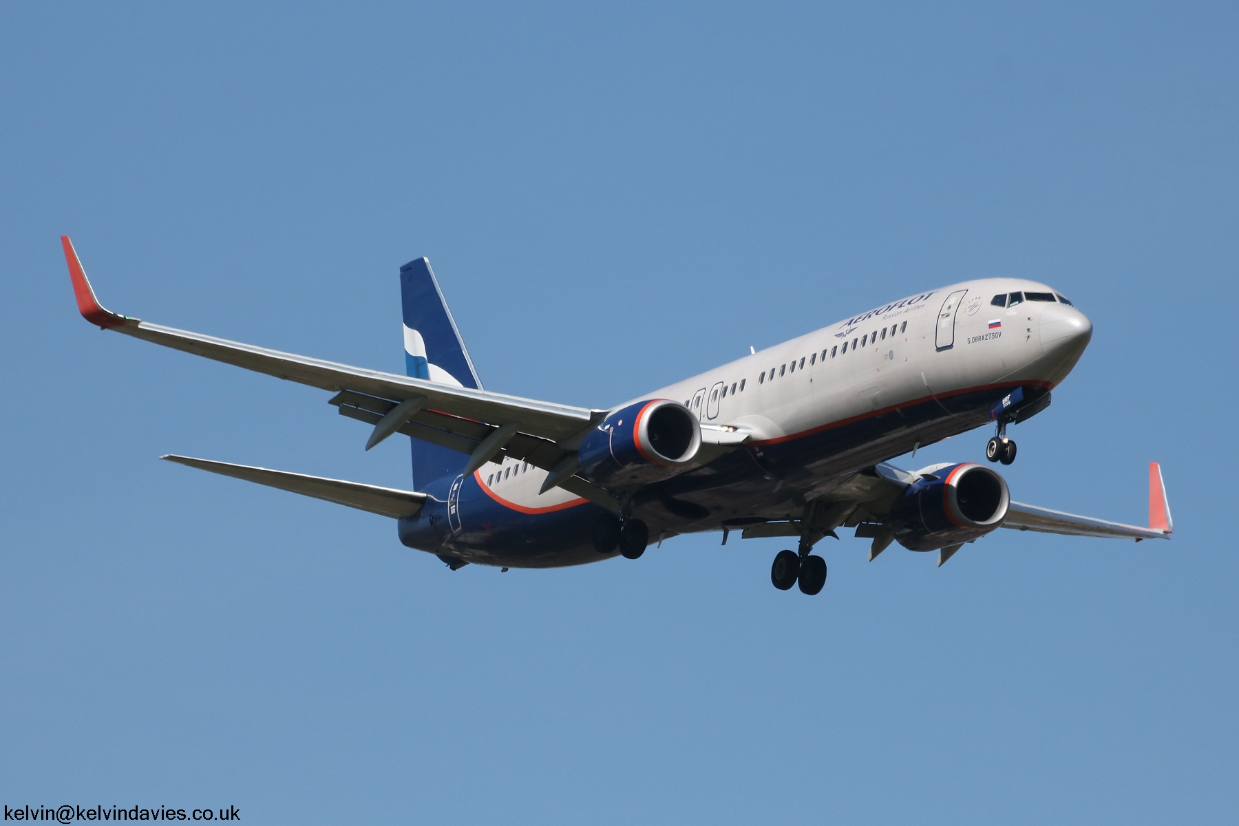 Aeroflot 737NG VP-BRF