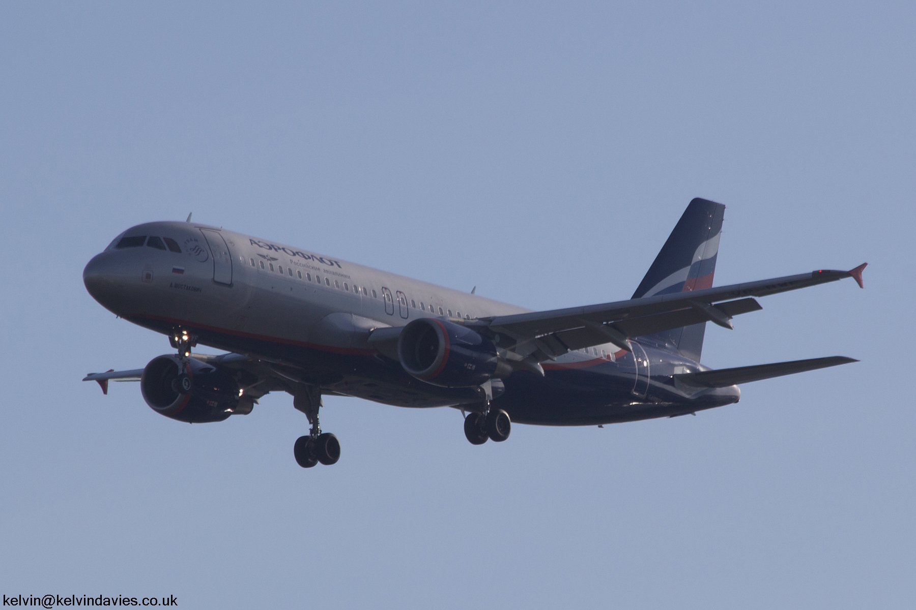 Aeroflot A320 VP-BWF