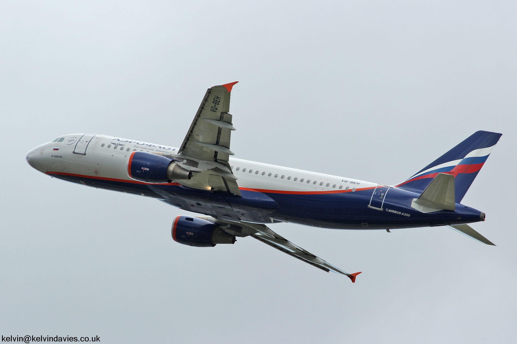 Aeroflot A320 VQ-BEH