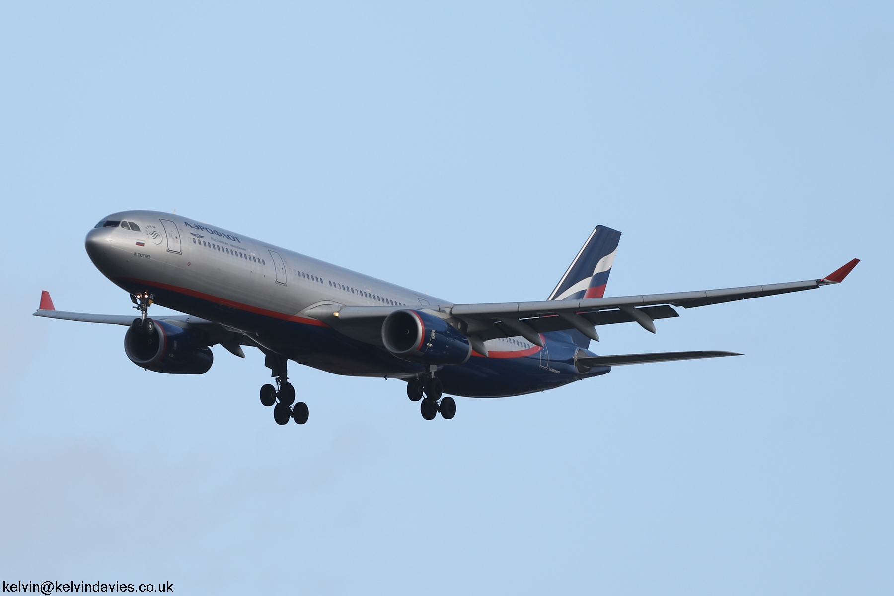 Aeroflot A330 VQ-BEL