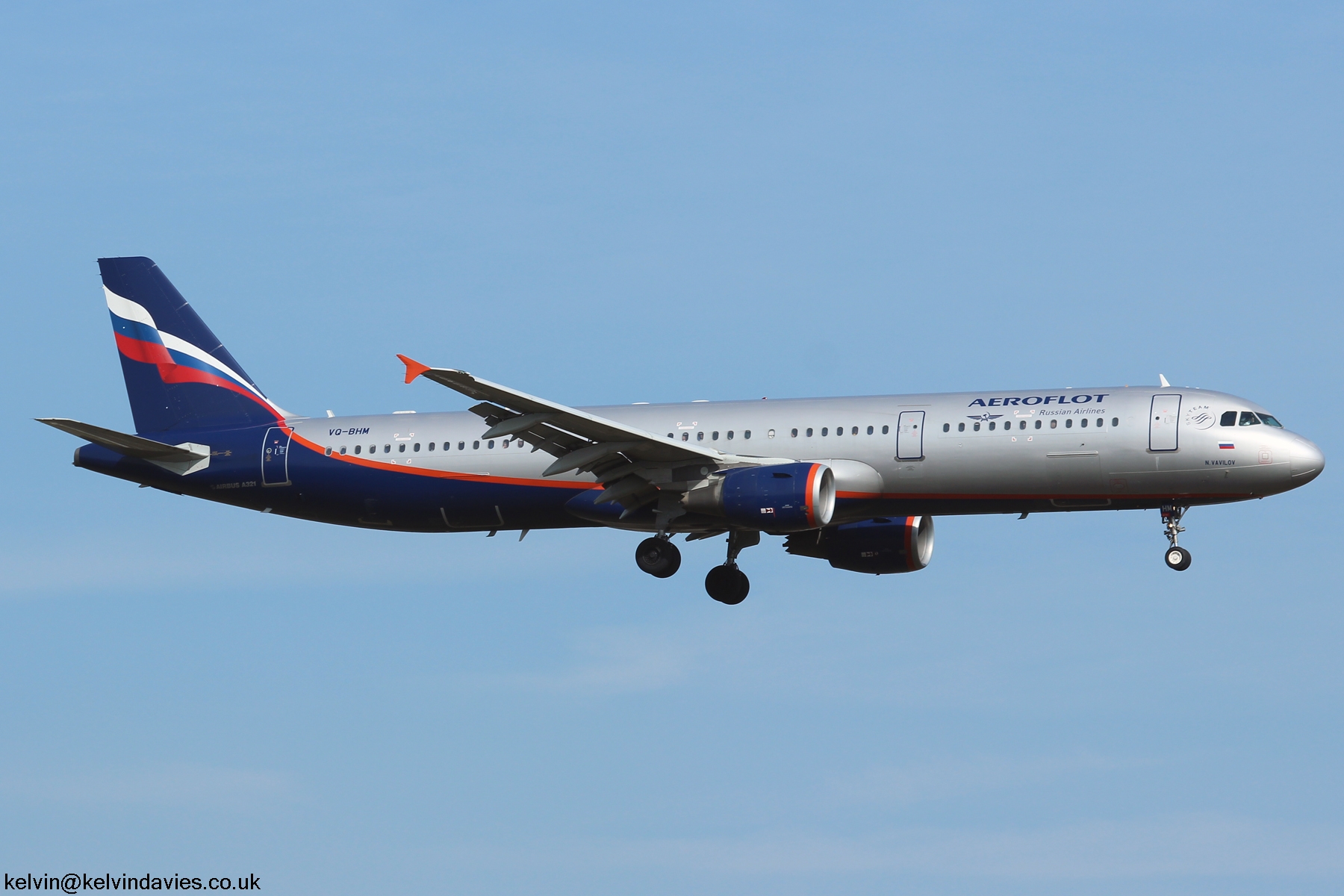 Aeroflot A321 VQ-BHM