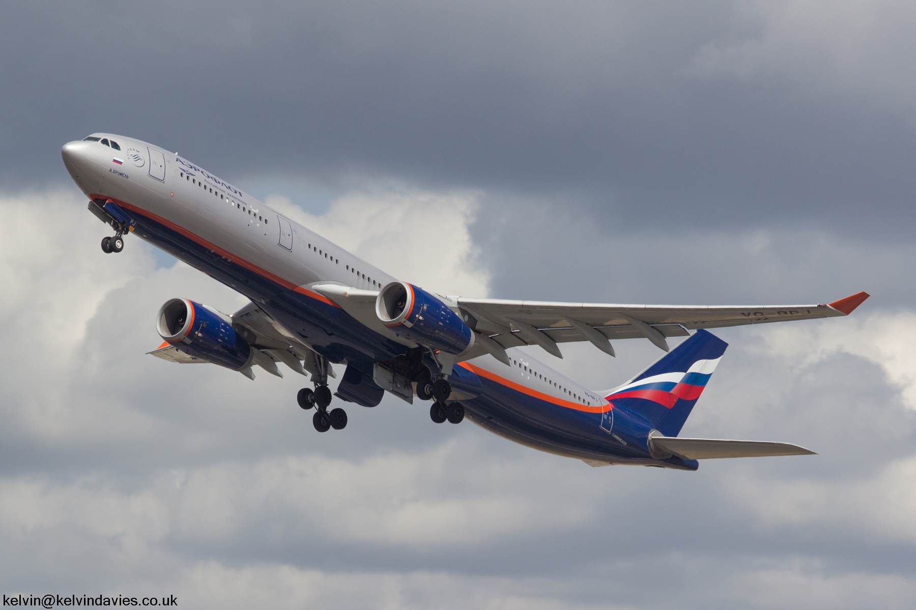 Aeroflot A330 VQ-BPJ