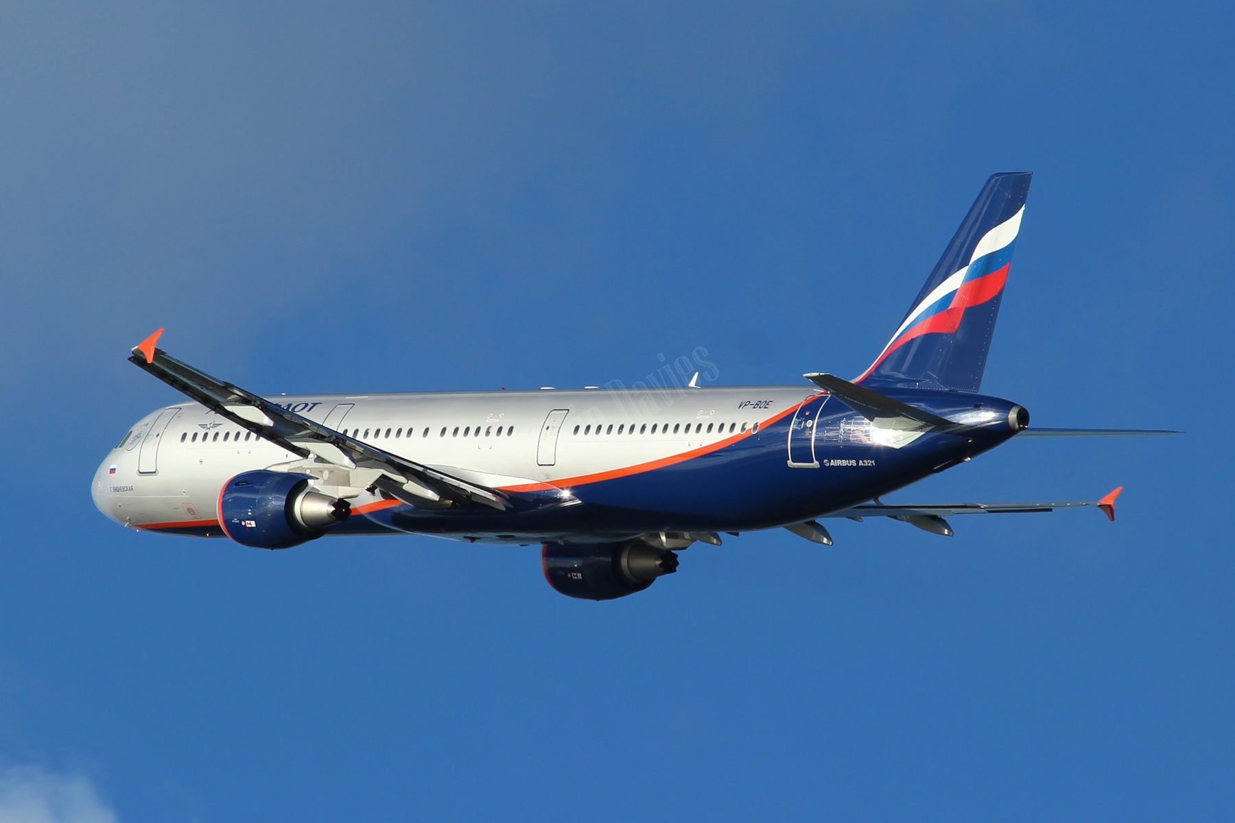 Aeroflot A321 VP-BOE